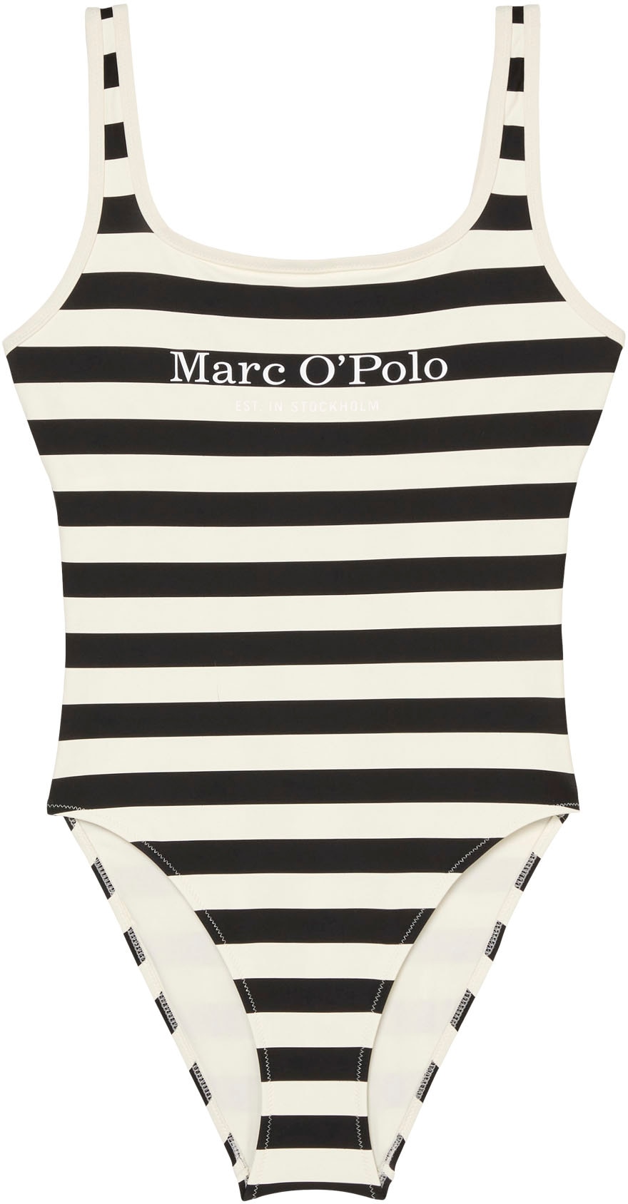 Marc O'Polo Badeanzug »Classic Stripes«, mit tiefem Rückenausschnitt