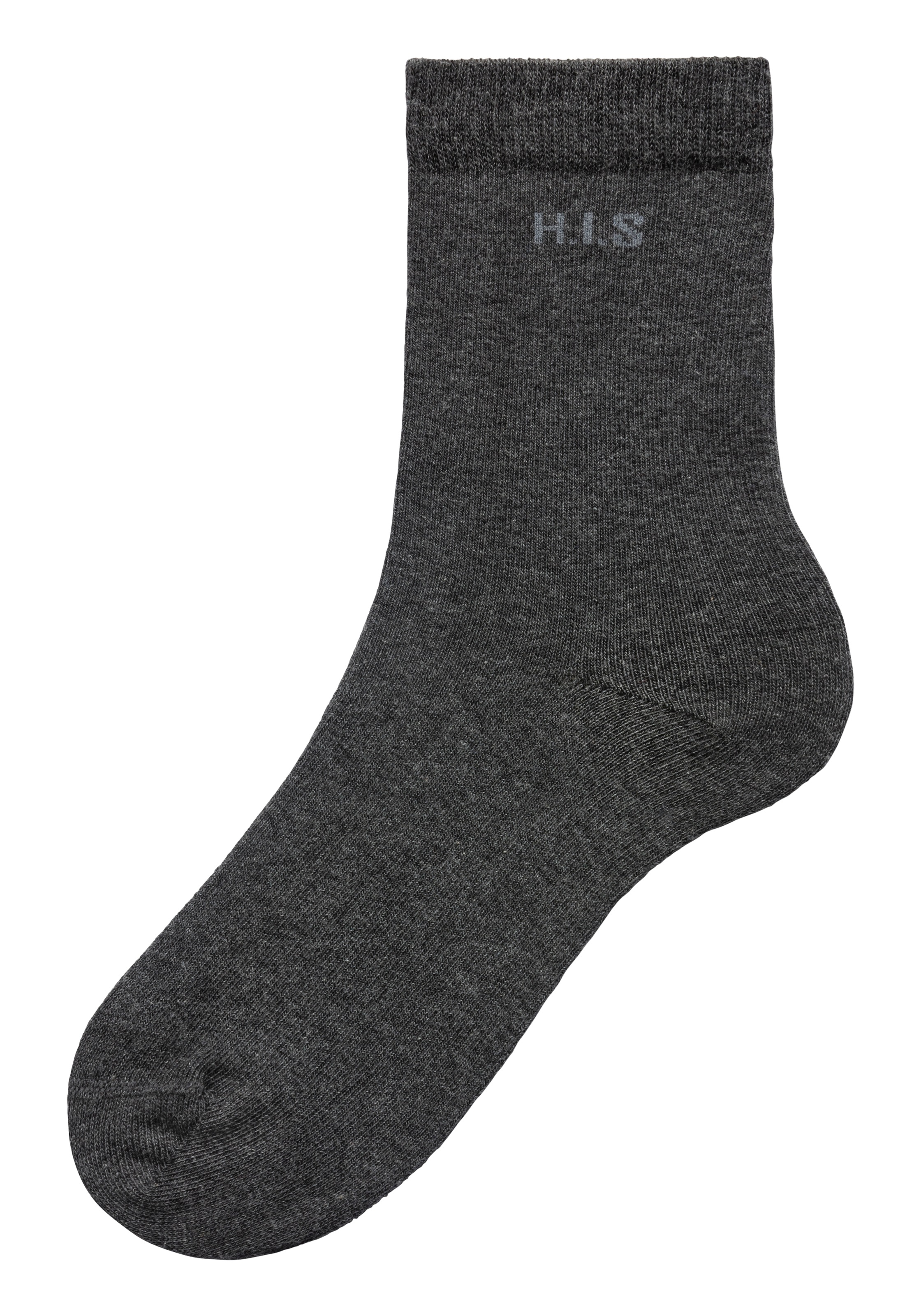 H.I.S Socken, (Packung, 16 Paar), mit eingestricktem Markenlogo