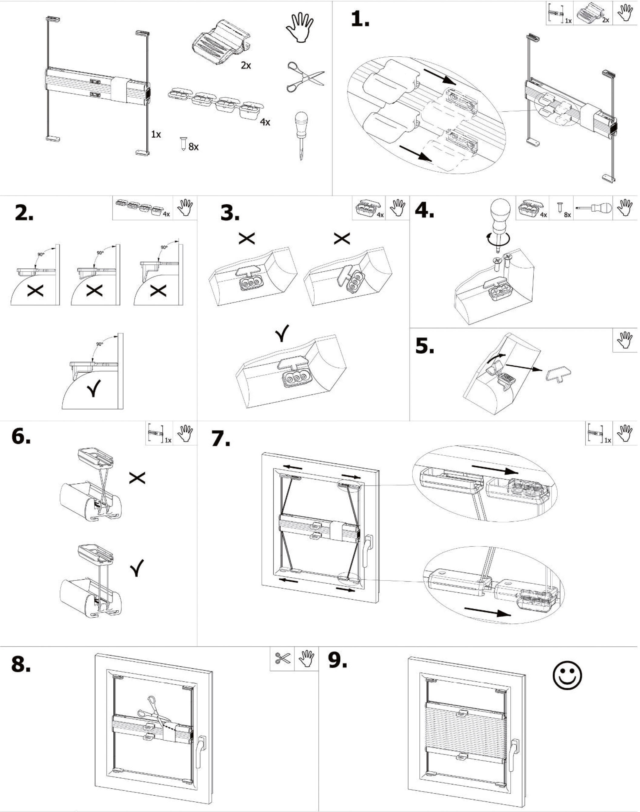 indeko Plissee »superior« verdunkelnd energiesparend mit Bohren verspannt nach Maß