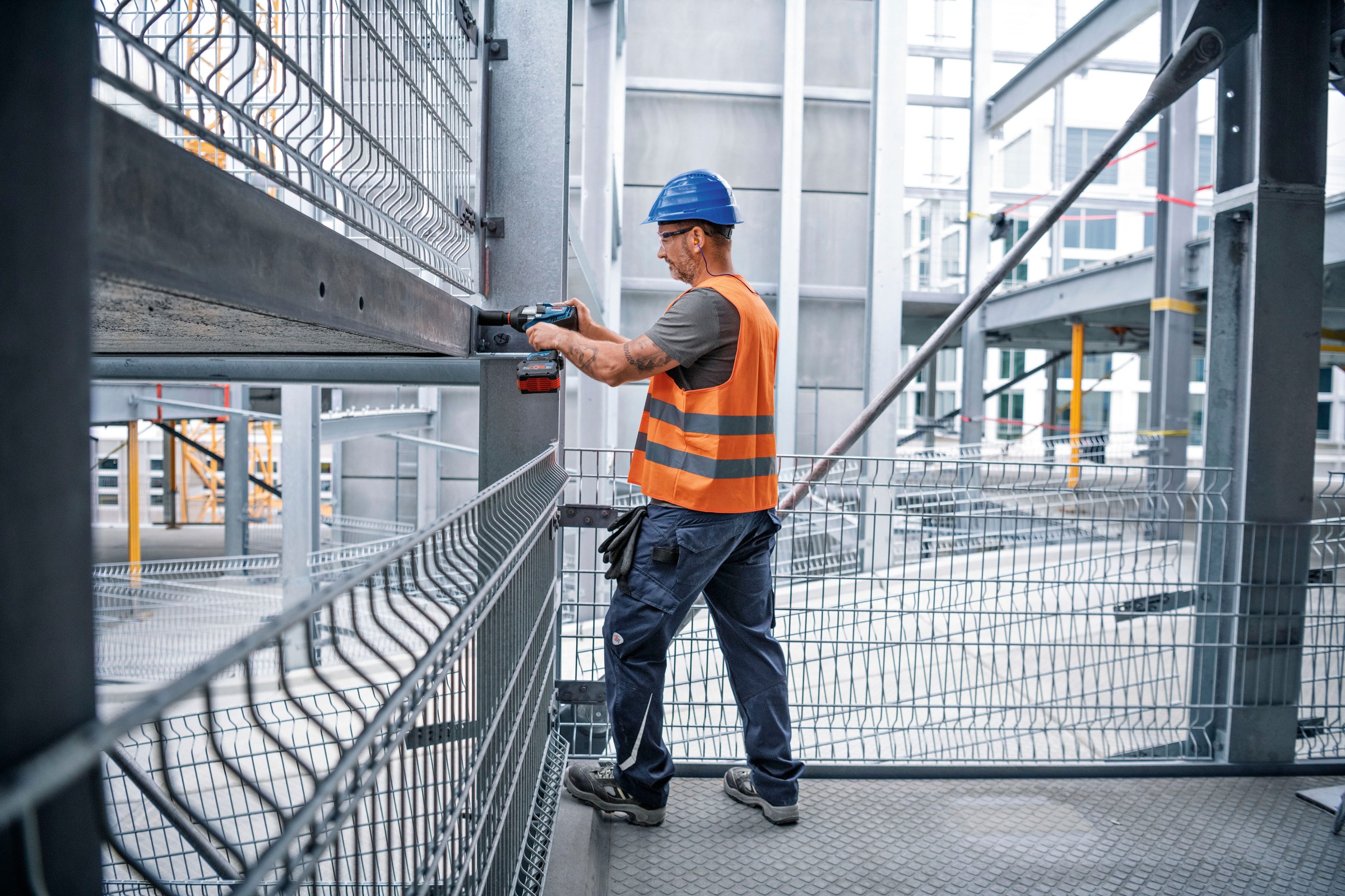 Bosch Professional Akku-Drehschlagschrauber »GDS 18V-1050 H L-B« Set,  ohne Akku, ohne Ladegerät