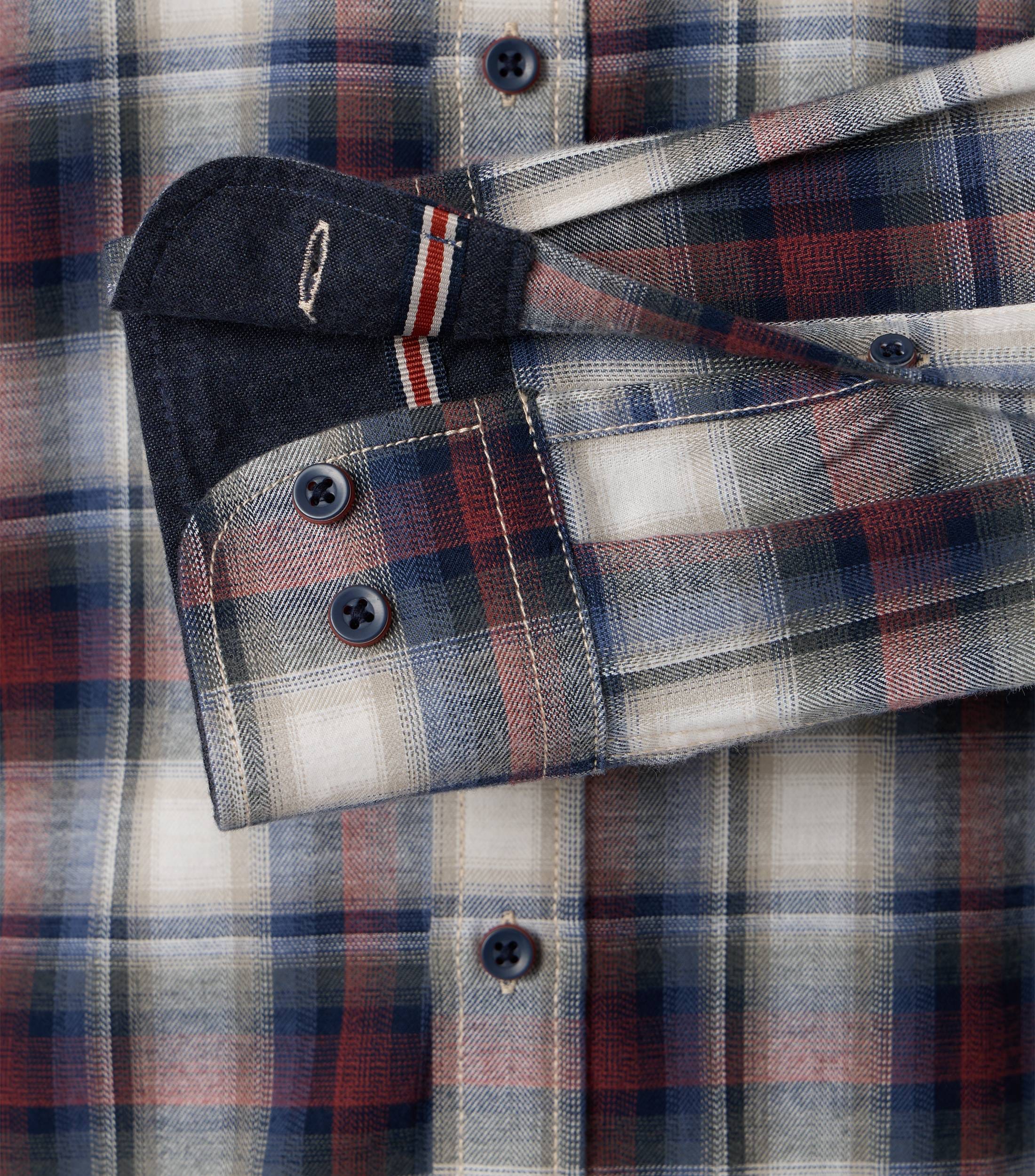 CASAMODA Flanellhemd »CASAMODA Flanellhemd kariert«