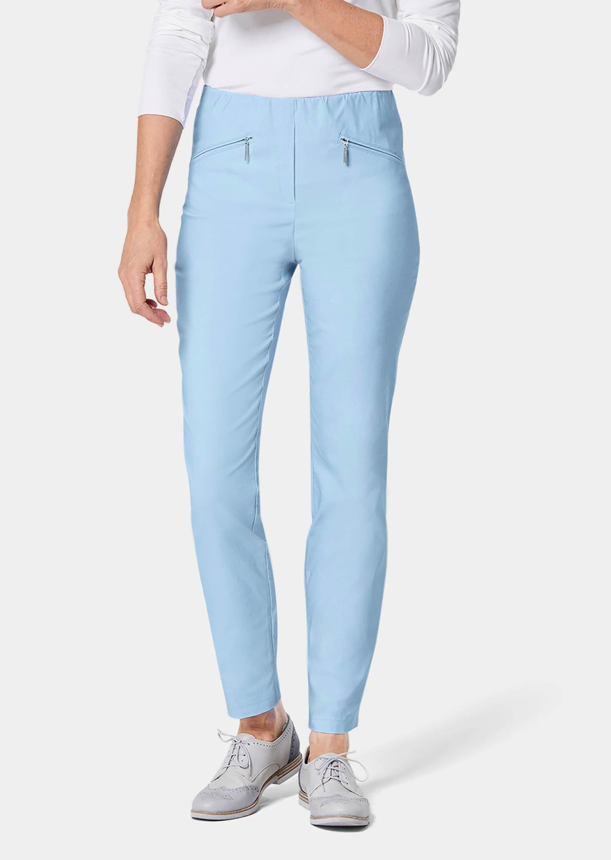GOLDNER 2-in-1-Hose »Bengalinhose LOUISA Superelastische Hose LOUISA mit Reißverschlusstaschen«