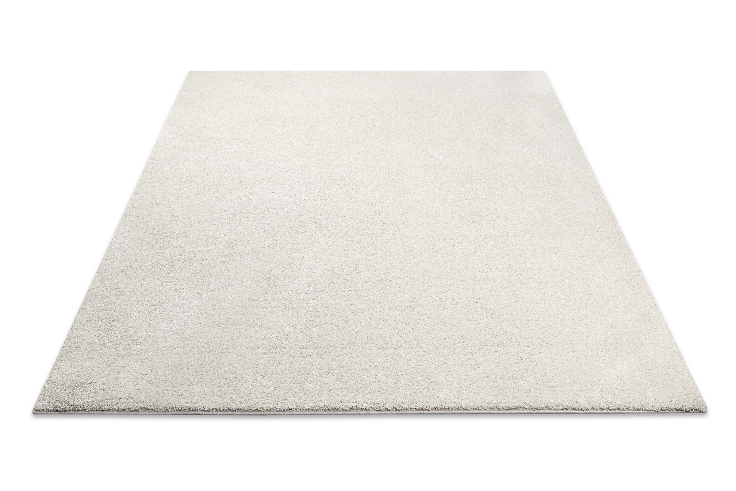 Wecon home Teppich »Wogh« quadratisch 25 mm Höhe Kurzflor, maschinell gewebt, robust, Wohn- & Schlafzimmer, einfarbig