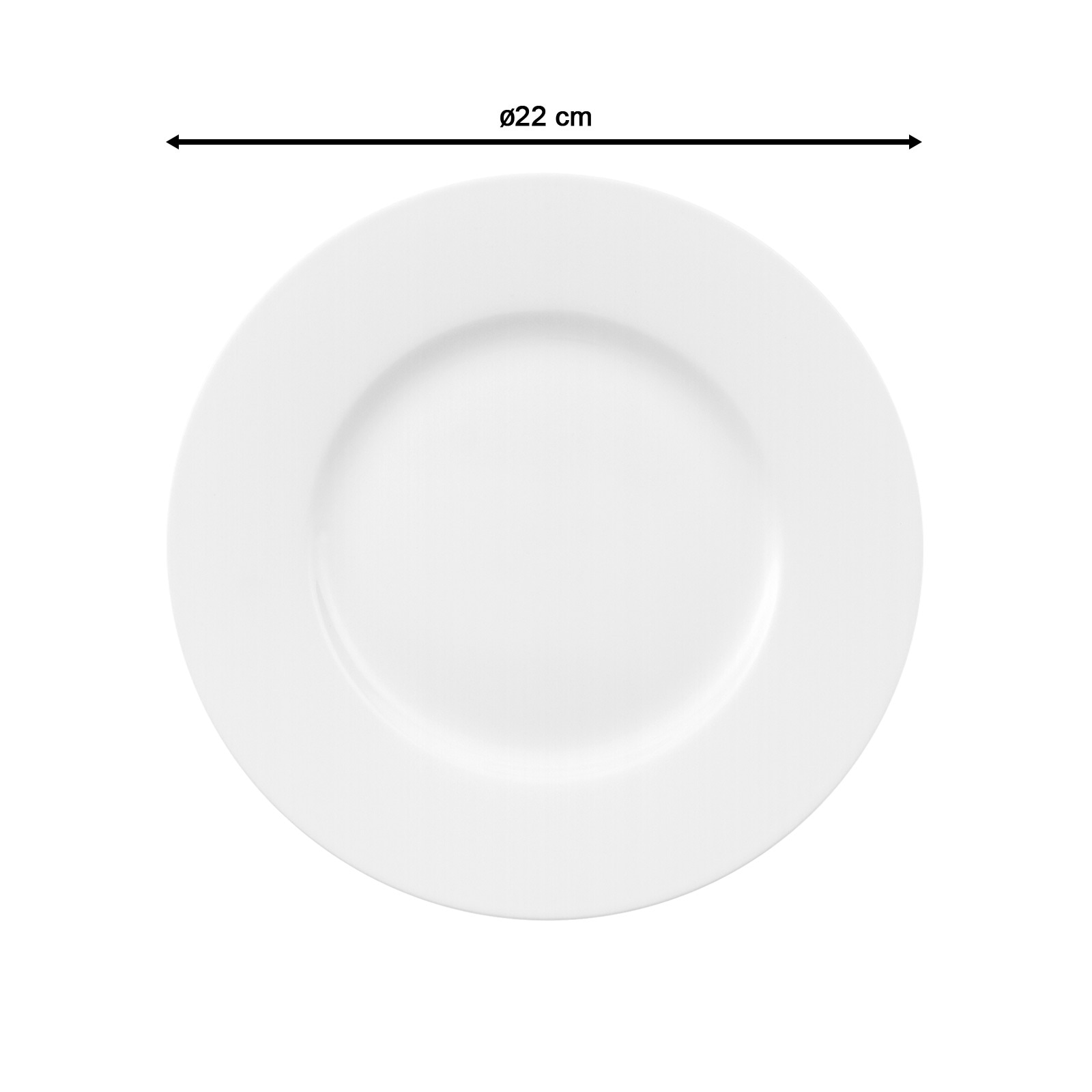 Villeroy & Boch Frühstücksteller »Frühstücksteller Royal ø 22.0 cm 6er Set weiß«