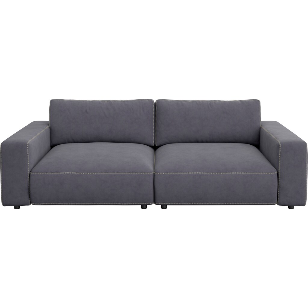 GALLERY M branded by Musterring Big-Sofa »Lucia«, in vielen Qualitäten und 4 unterschiedlichen Nähten, 2,5-Sitzer