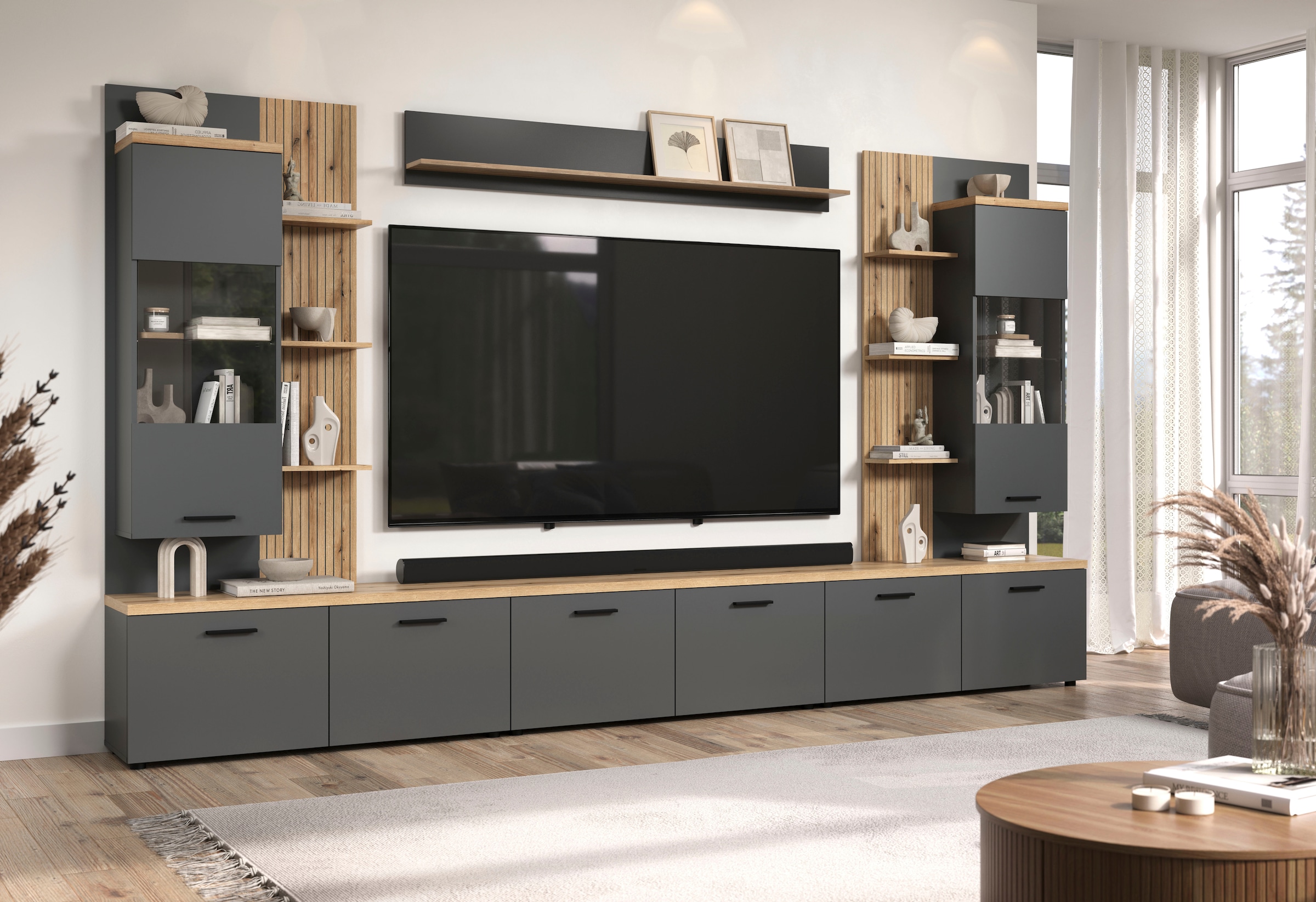 Home affaire TV-Wand »Bajo« 2 Stk. tlg.