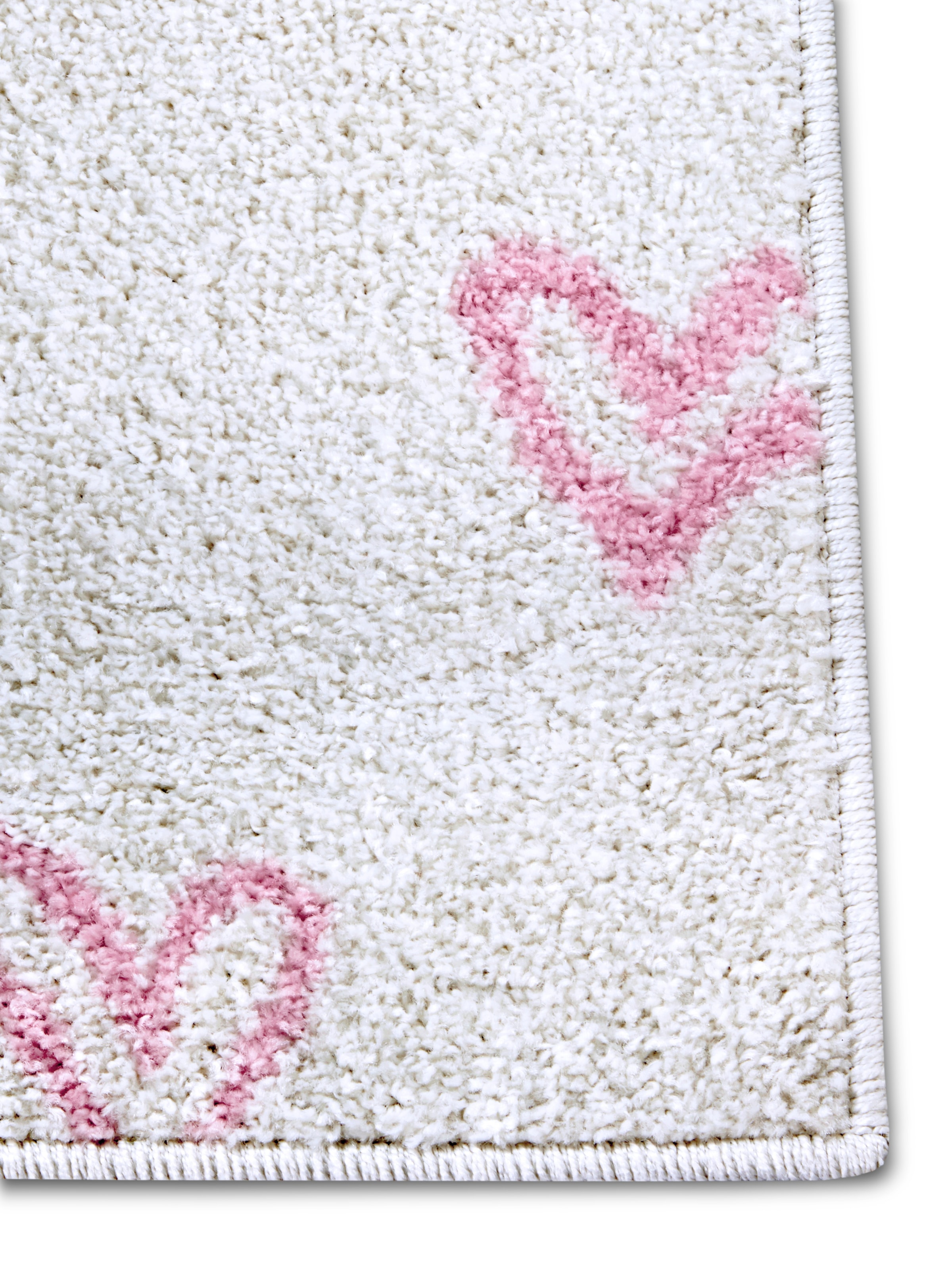 HANSE Home Kinderteppich »Adventures  Hearts« rechteckig 7 mm Höhe Spielteppich, fest, Kinderzimmer, Kurzflor, Spielunterlage