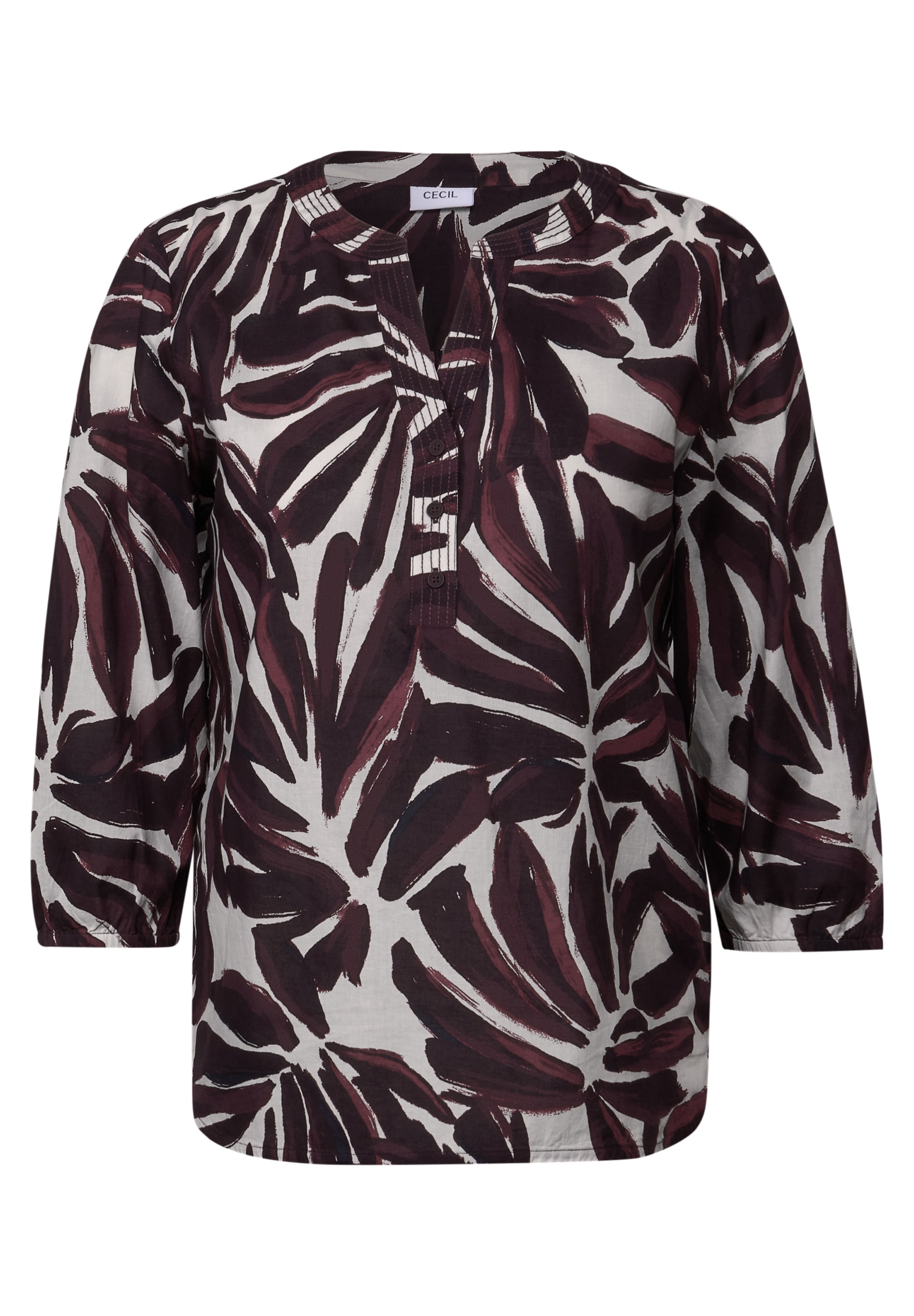 Cecil Klassische Bluse, mit All-Over Print
