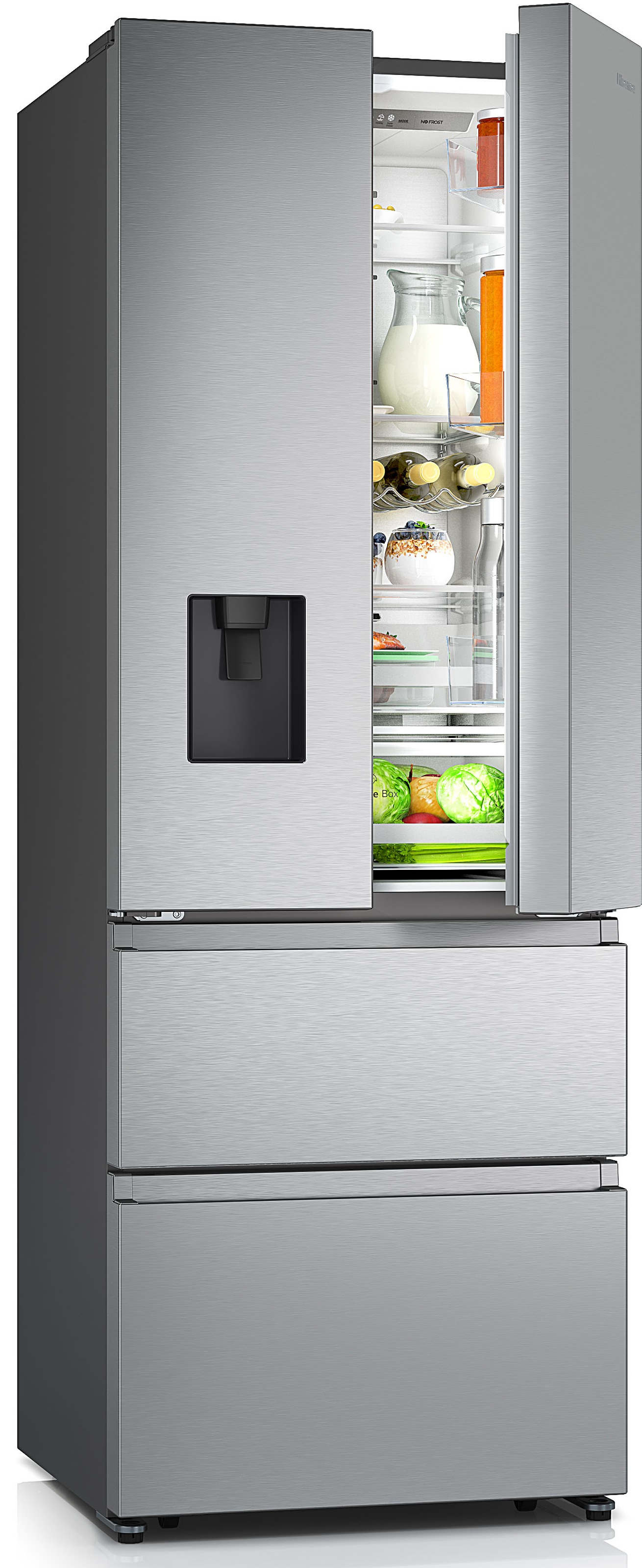 Hisense Hi5 Freistehend French Door Kühlschrank, 485 l