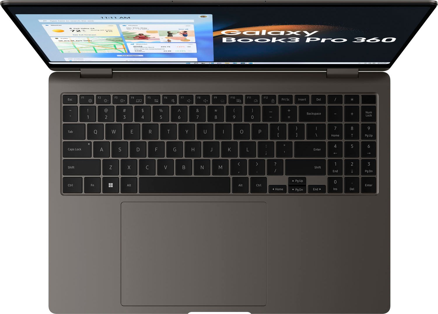 Samsung Convertible Notebook »Galaxy Book3 Pro 360«, 40,62 cm, / 16 Zoll, Intel, Core i7, Iris Xe Graphics, 512 GB SSD