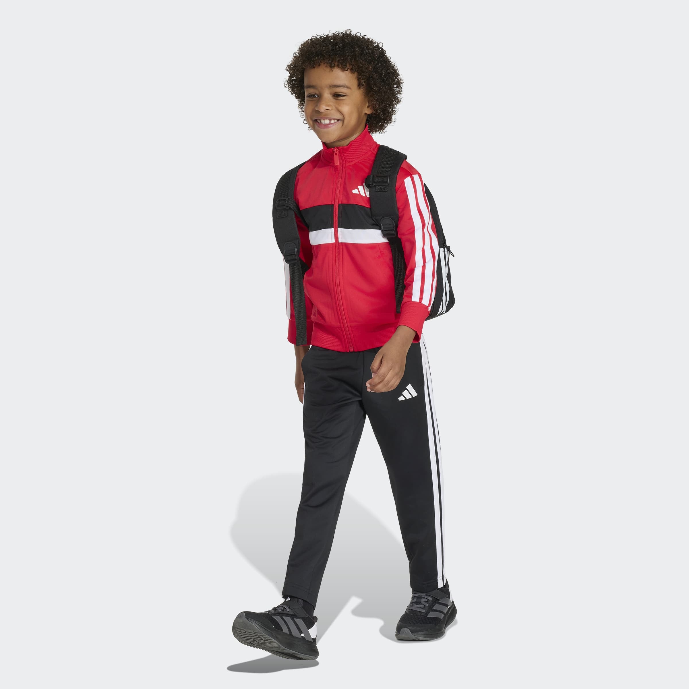 adidas Sportswear Trainingsanzug »SEASONAL ESSENTIALS TIBERIO 3-STREIFEN TRICOT KIDS« 2