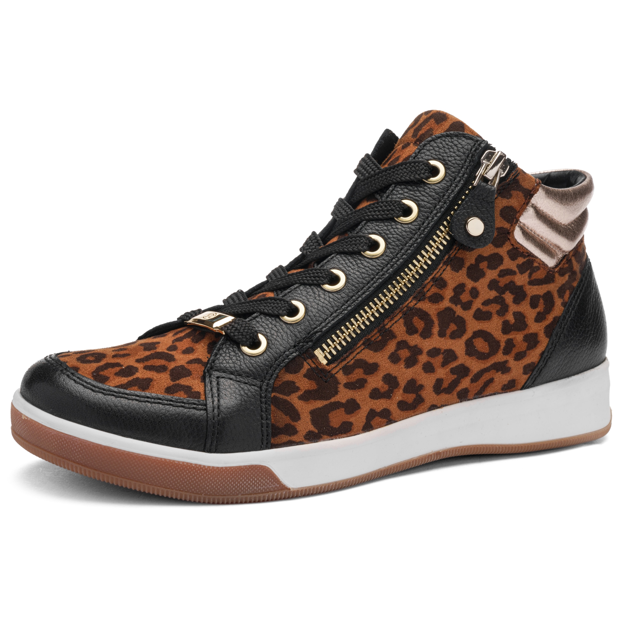 Ara Sneakerboots »ROM«  Hightop Sneaker, Schnürboots mit Kontrastbesätze