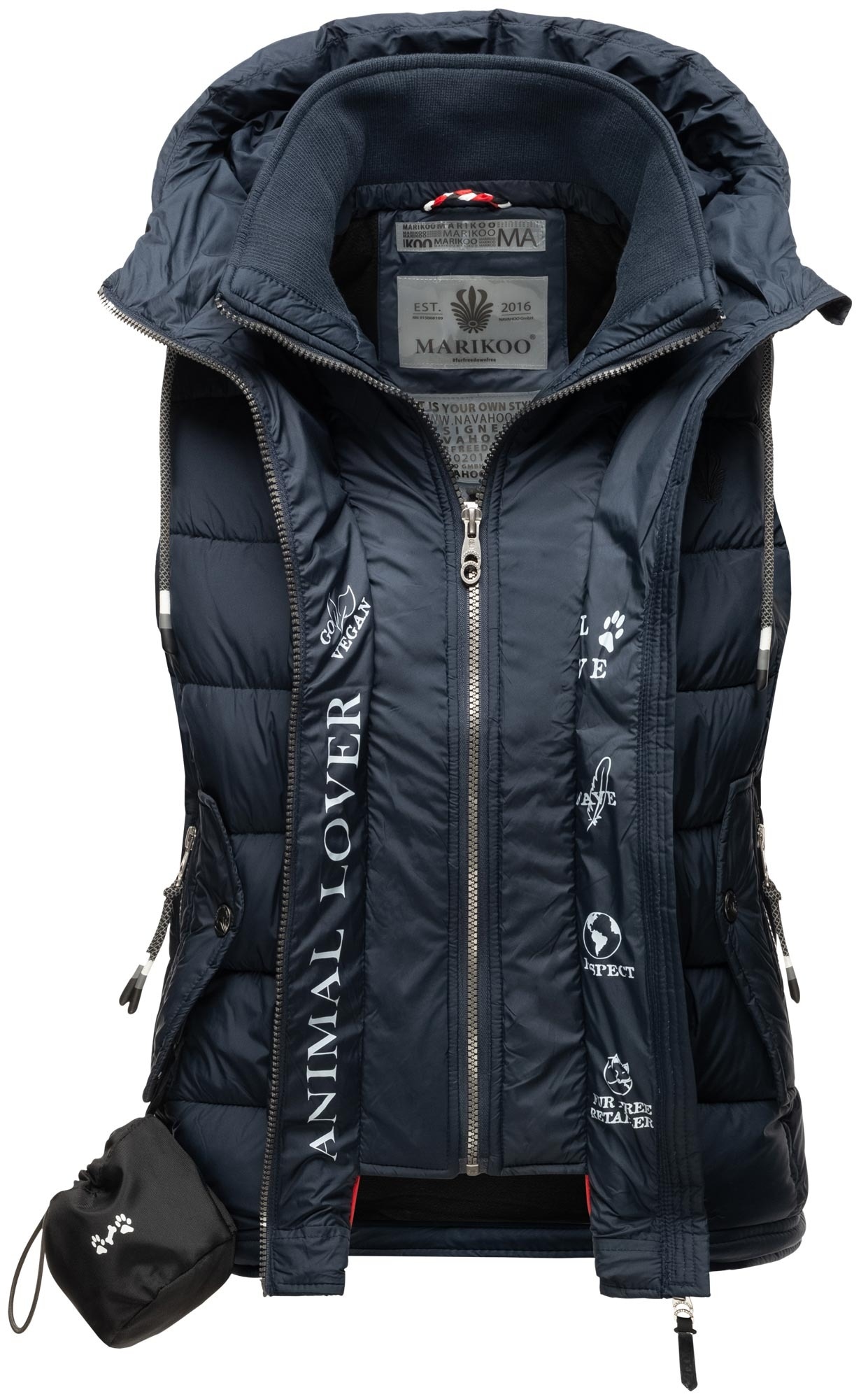 Marikoo Steppweste »Marikoo Taisaa Damen Stepp Weste B866«