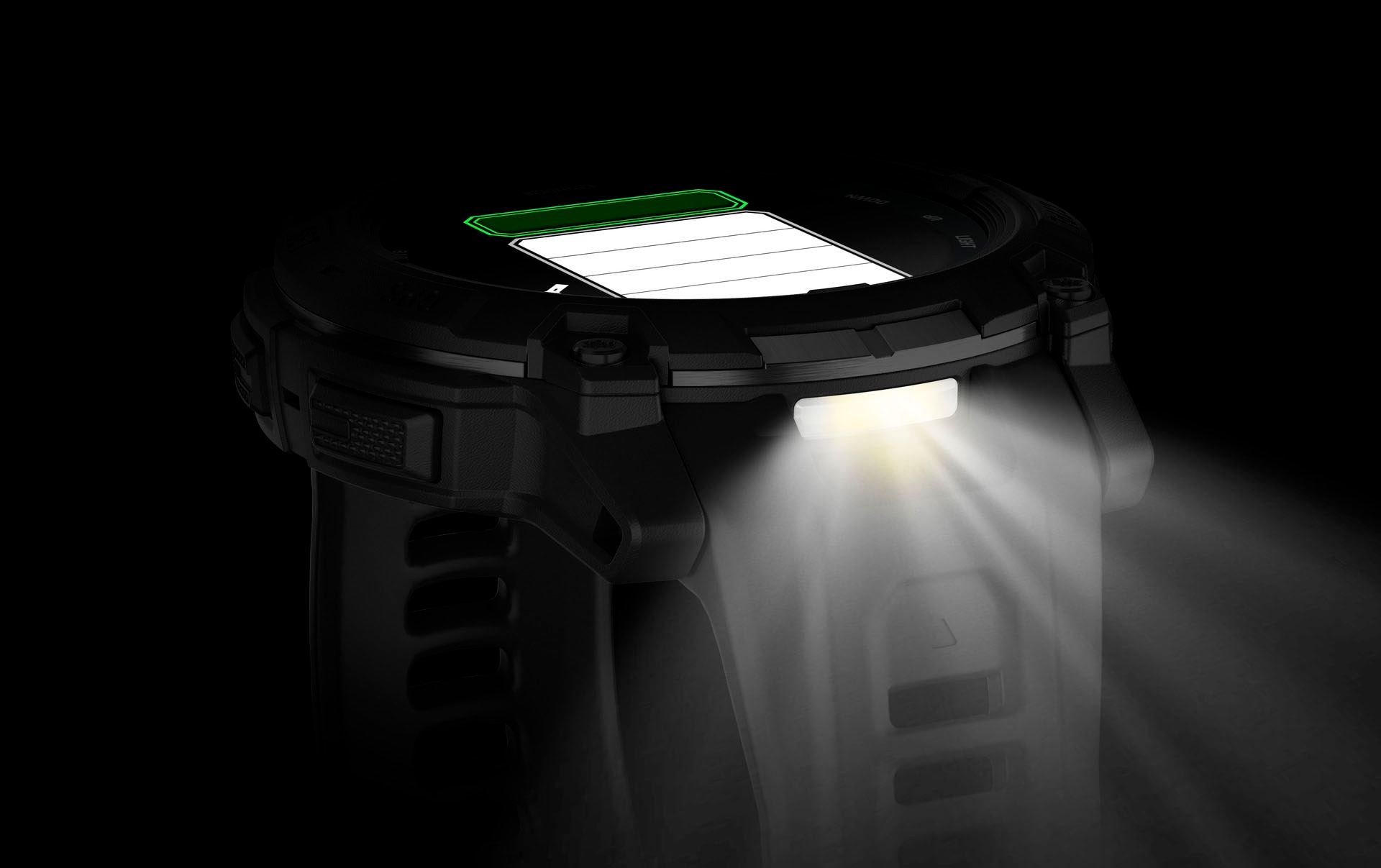 Garmin Smartwatch »Instinct 3 AMOLED 50 mm Tactical Edition« (3,3 cm / 1,3 ″) Garmin