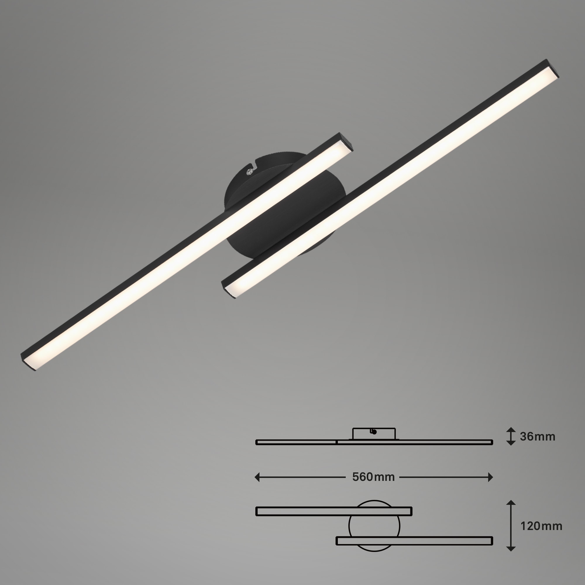 Briloner Leuchten Deckenleuchte »Deckenleuchte Go«