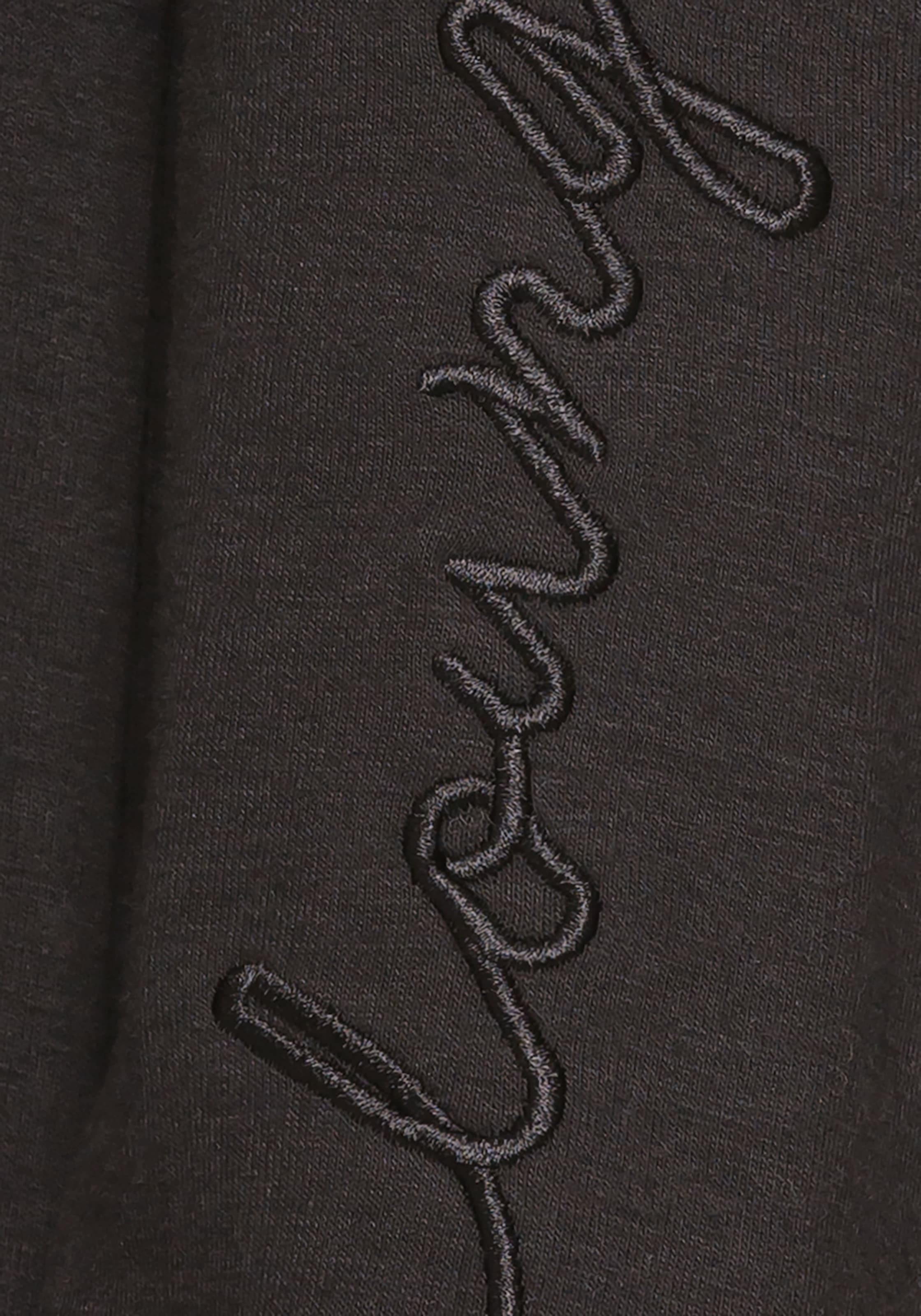 Vivance Hoodie, mit seitlicher Loungewear Stickerei, Loungshirt