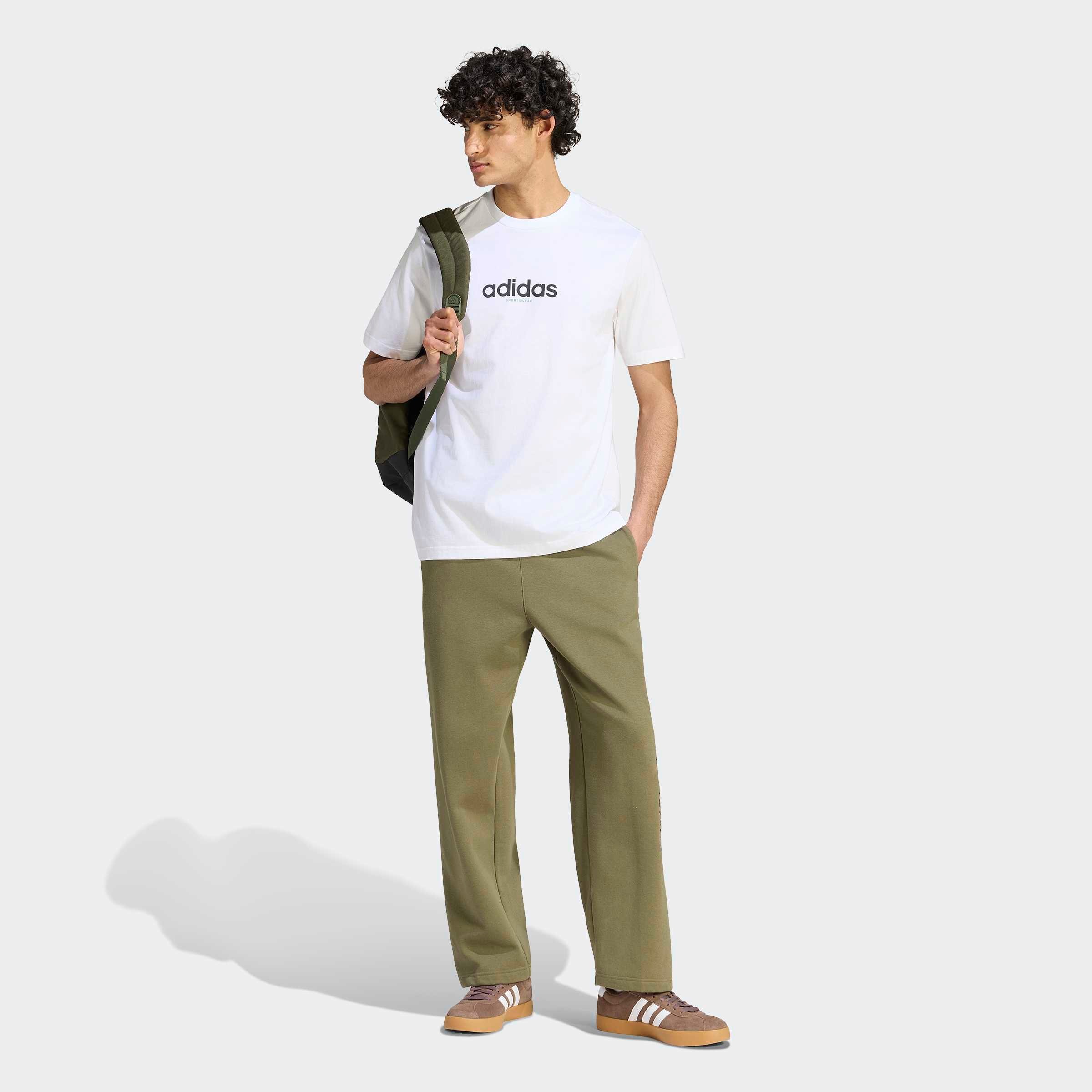 adidas Sportswear T-Shirt »MEMORIES OF SPORT GRAFIK« mit normaler Länge, sportlicher Stil, ohne Verschluss, aus Baumwolle