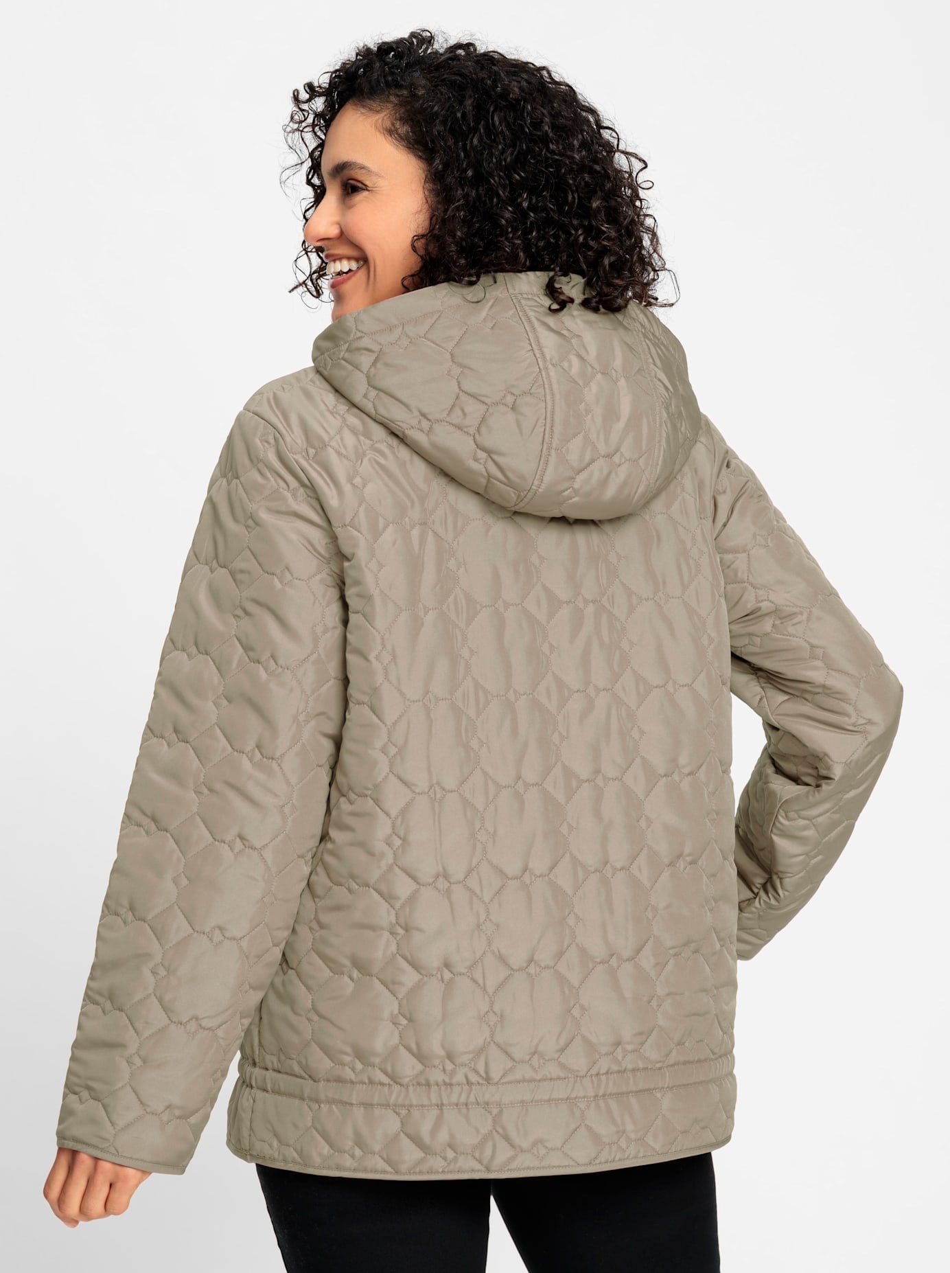 Inspirationen Steppjacke mit Kapuze