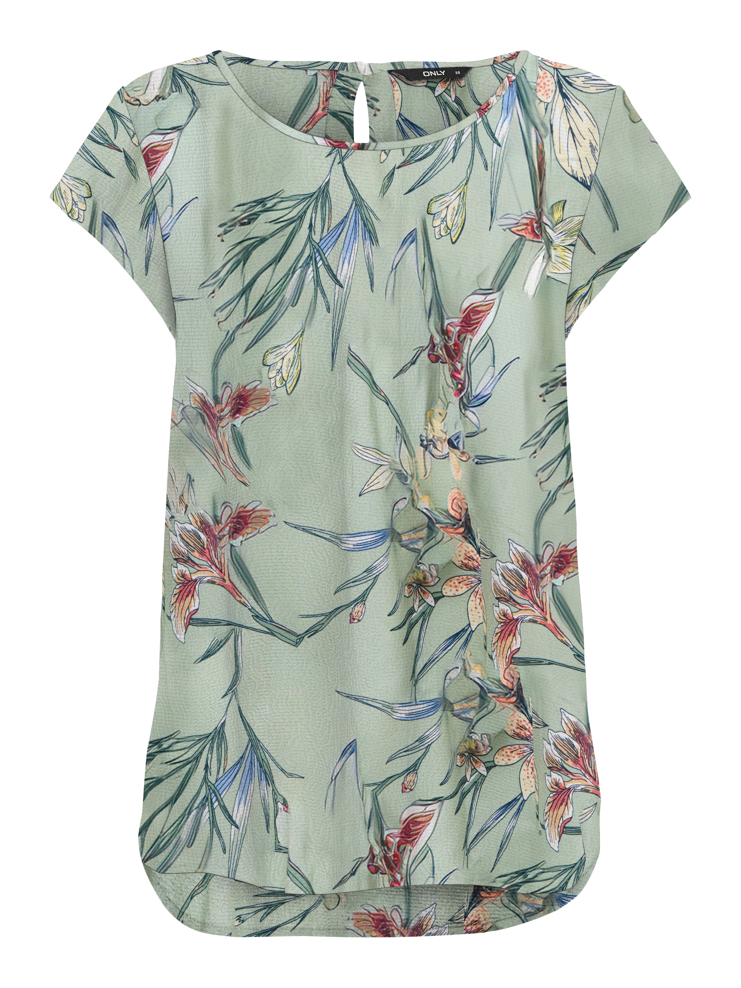 ONLY Shirtbluse »ONLNOVA LIFE S/S TOP AOP PTM«