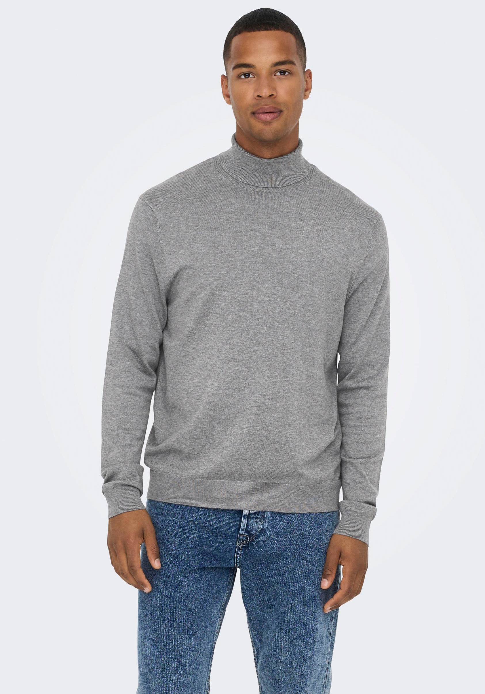 Rollkragenpullover »WYLER LIFE ROLL NECK KNIT«