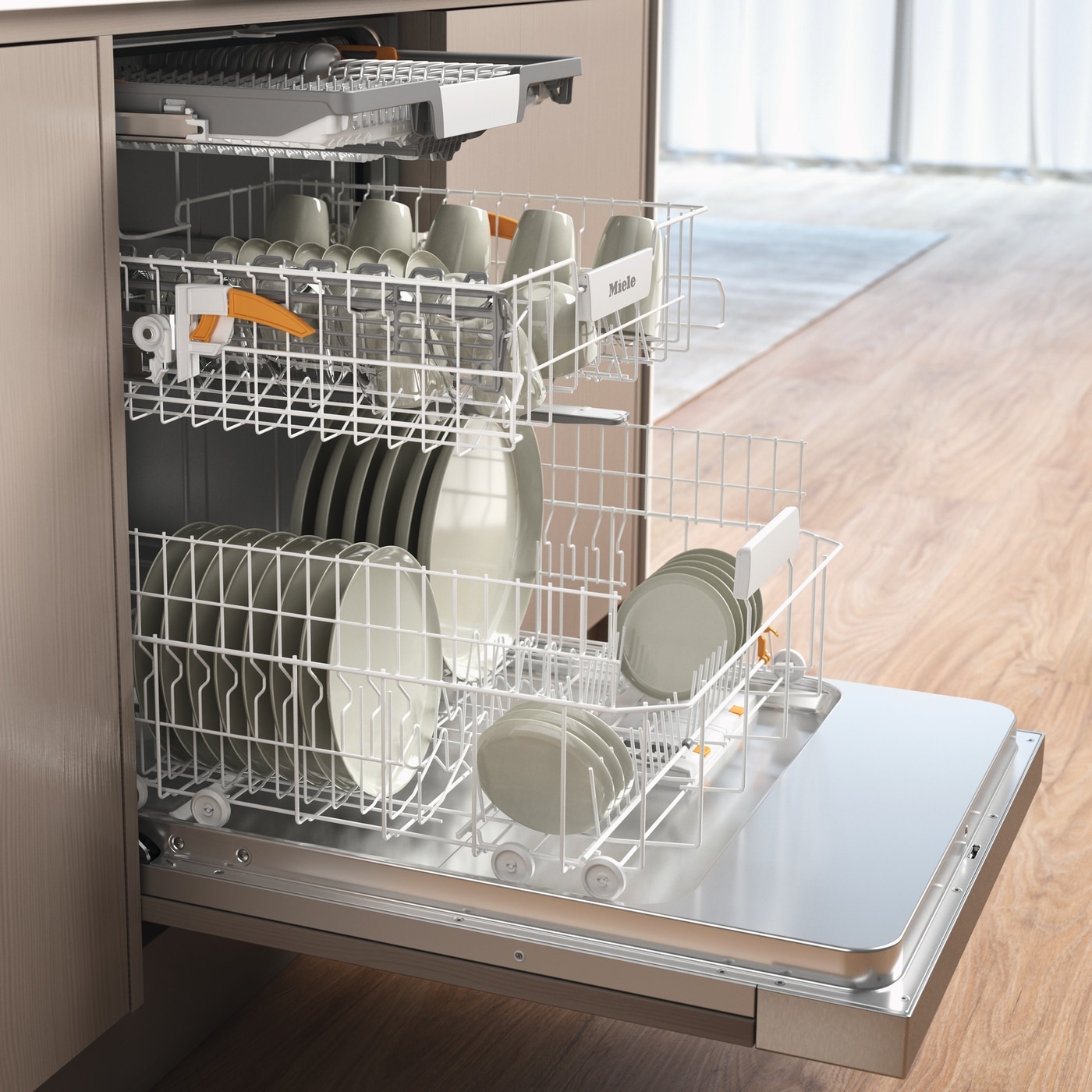 Miele teilintegrierbarer Geschirrspüler XXL »G 5415 SCi XXL Active Plus« 14 Maßgedecke