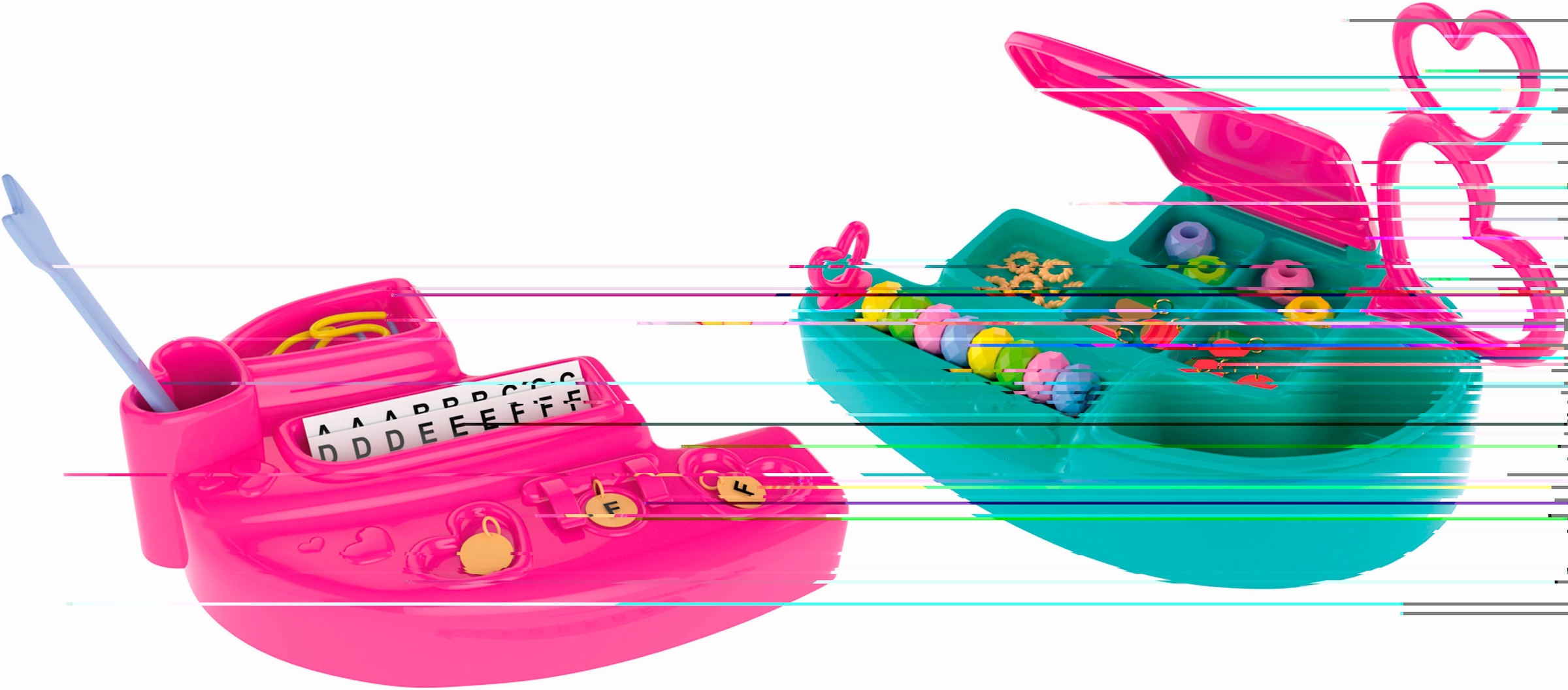 Clementoni® Kreativset »Crazy Chic, BFF Schmuck-Atelier«