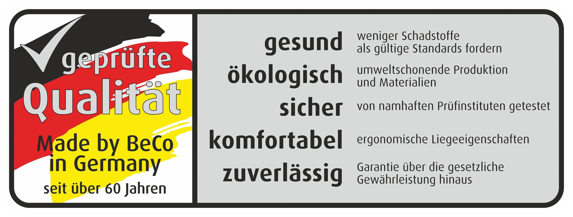 Beco Lattenrost »Modul Premium 5«, (1 St.), zertifiziertes  Gesundheitsprodukt