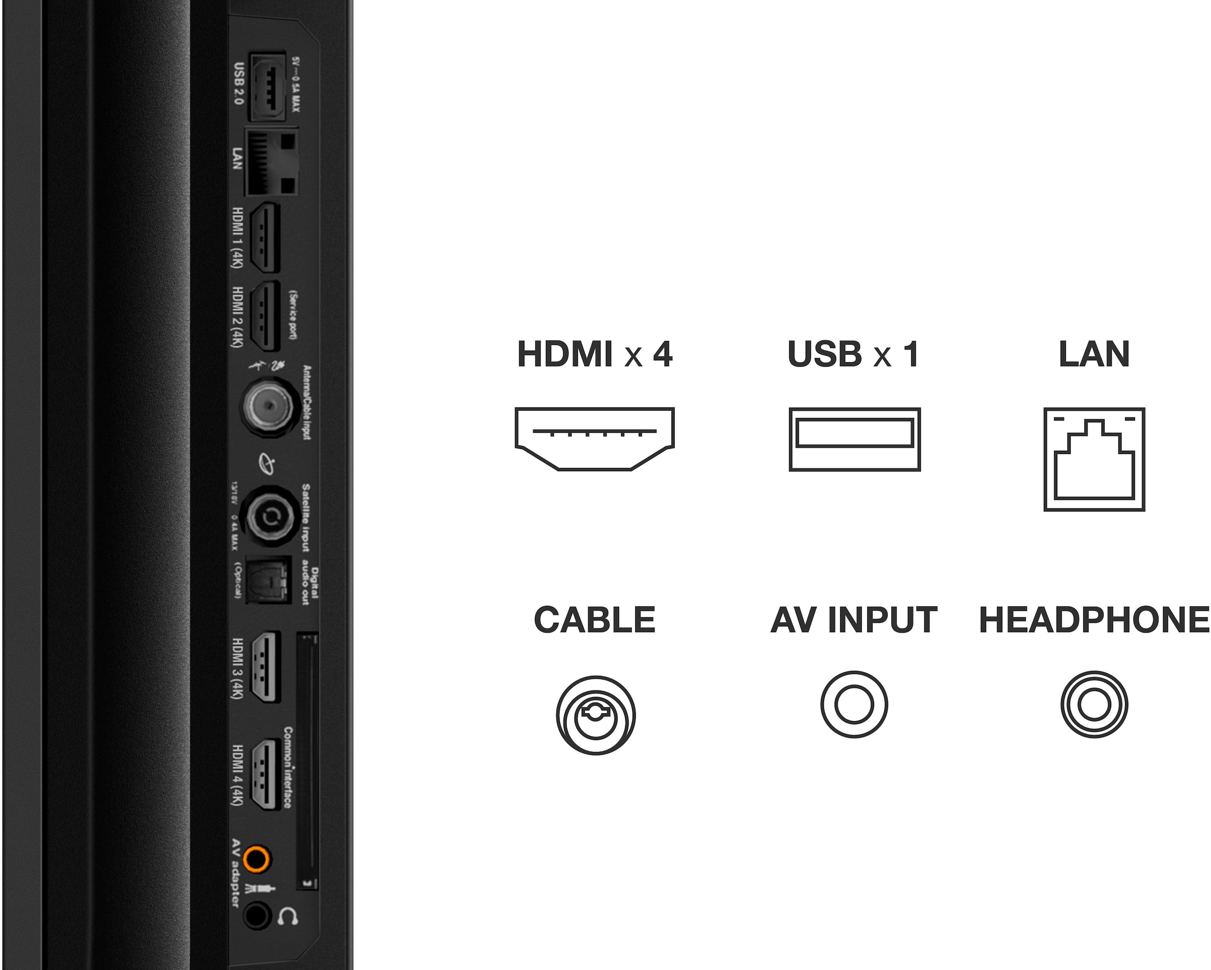 TCL QLED Mini LED-Fernseher »75C935X2«, 4K Ultra HD, Google TV-Smart-TV, 2500nits, HDR Extreme, Dolby Atmos, HDMI 2.1, ONKYO-Soundbar