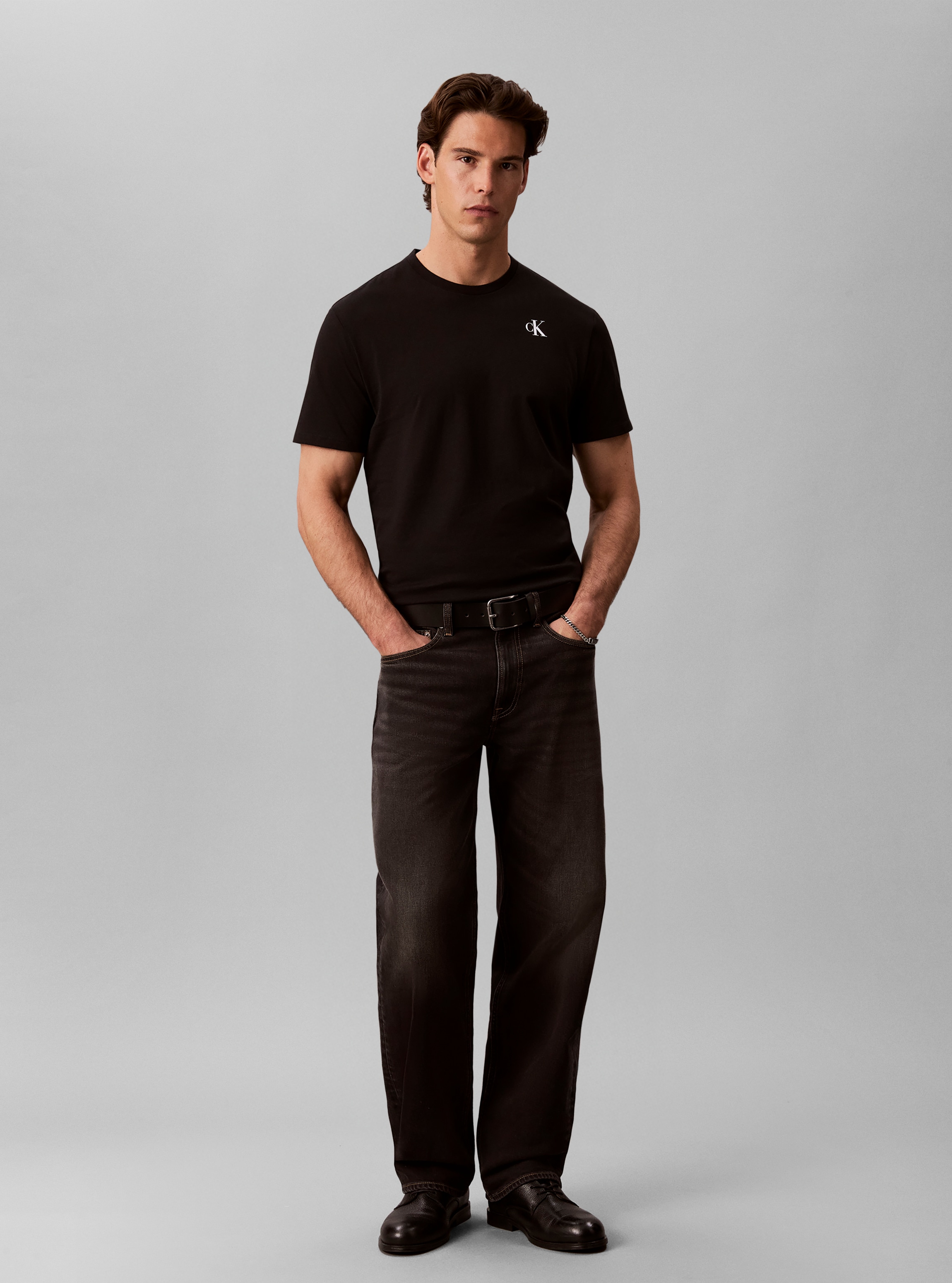 Calvin Klein Jeans T-Shirt Rückendruck, Regular Fit