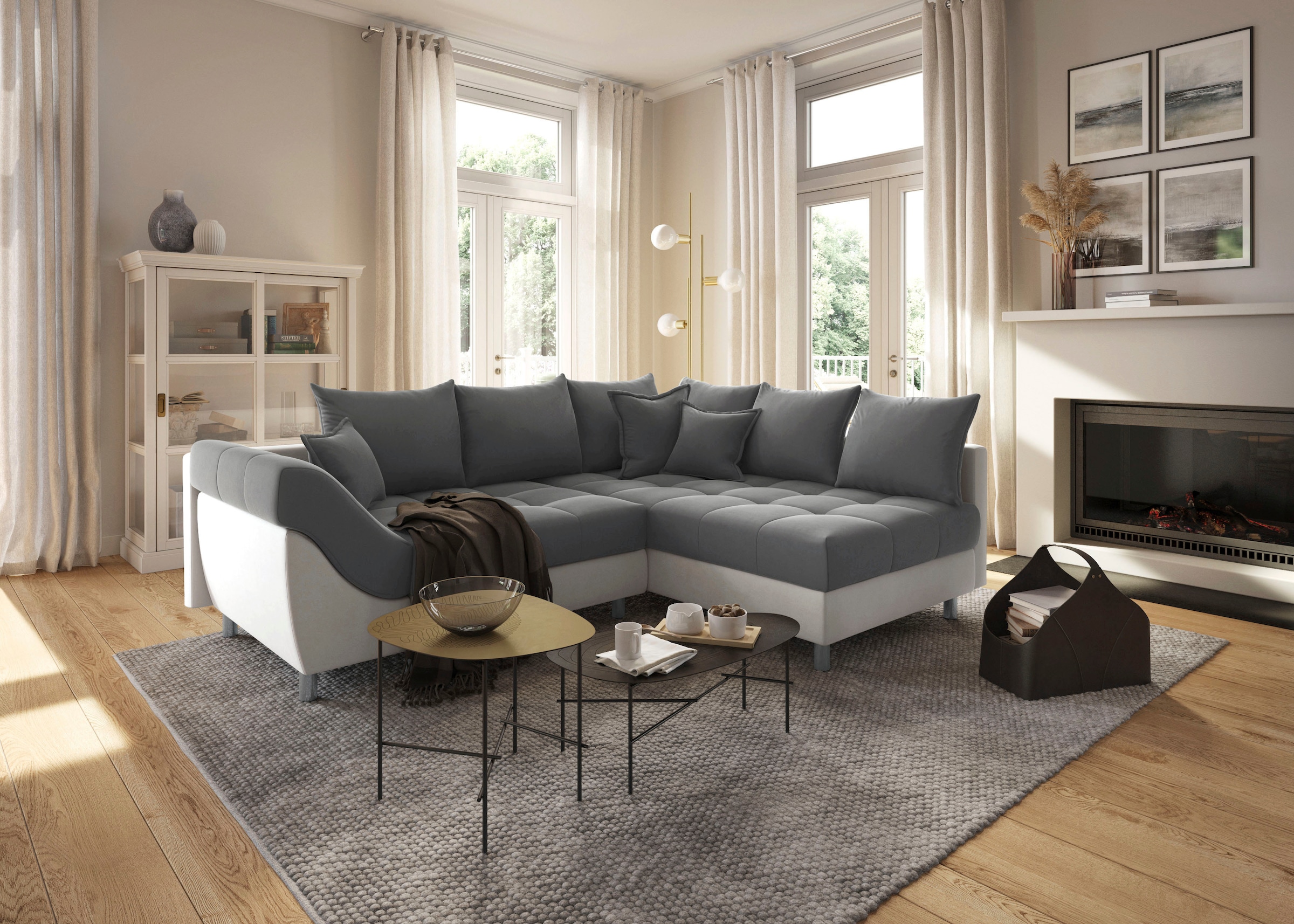 COLLECTION AB Ecksofa »Joseli«, inklusive Federkerns, Recamiere links oder rechts... kaufen