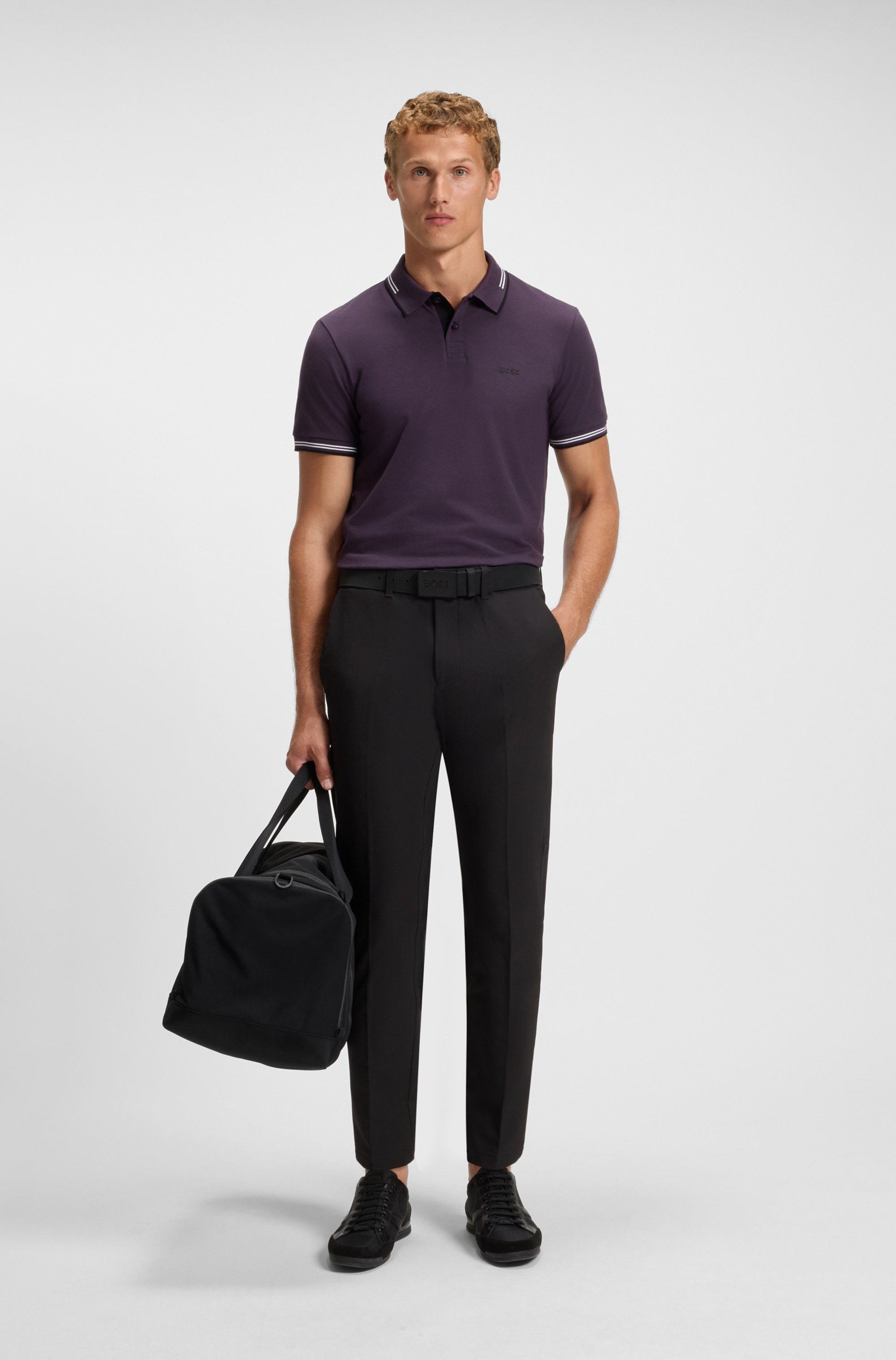 BOSS GREEN Poloshirt »Paul«, mit Polokragen