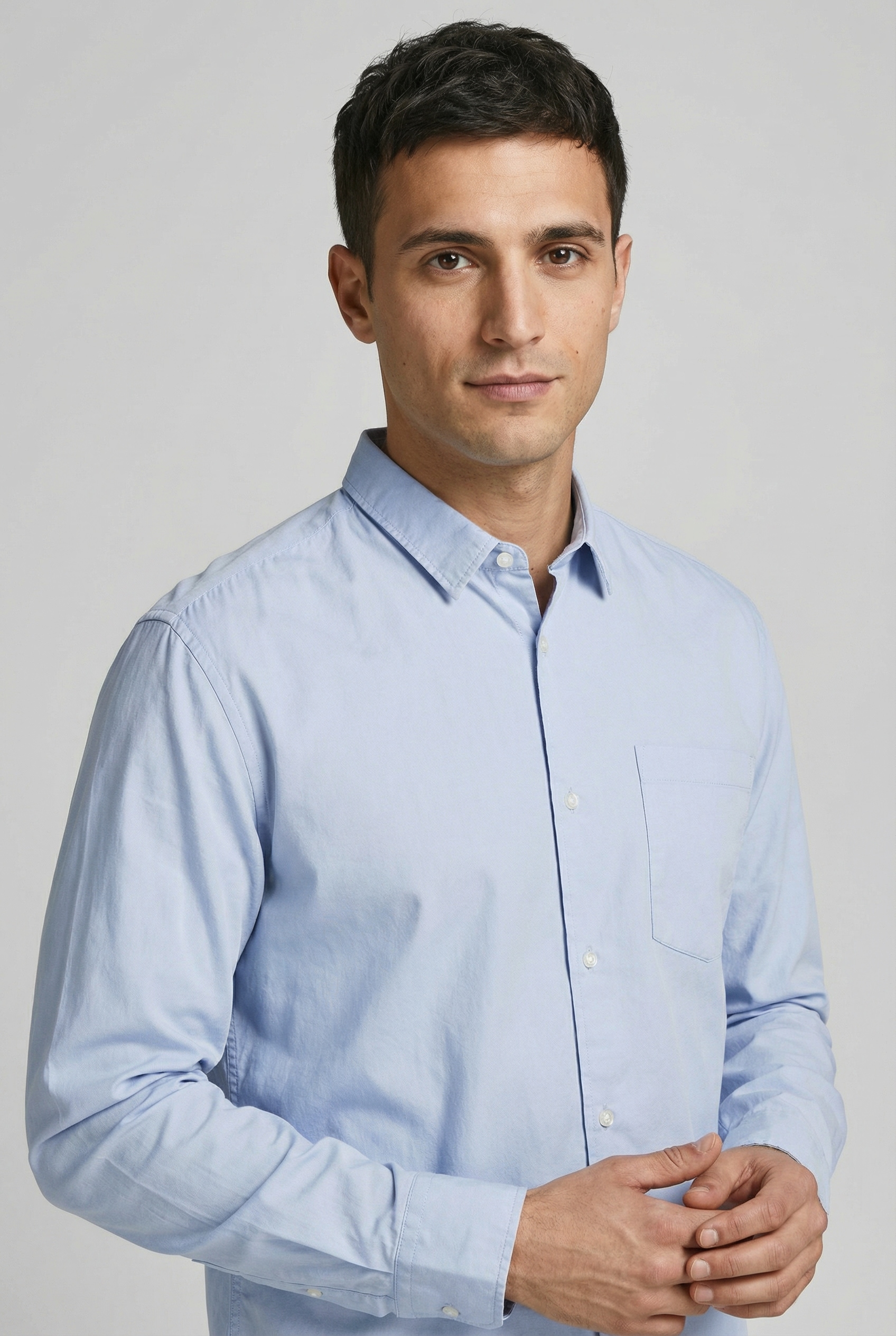 Jack & Jones Langarmhemd »JJCOLE POPLIN STRIPE SHIRT LS«