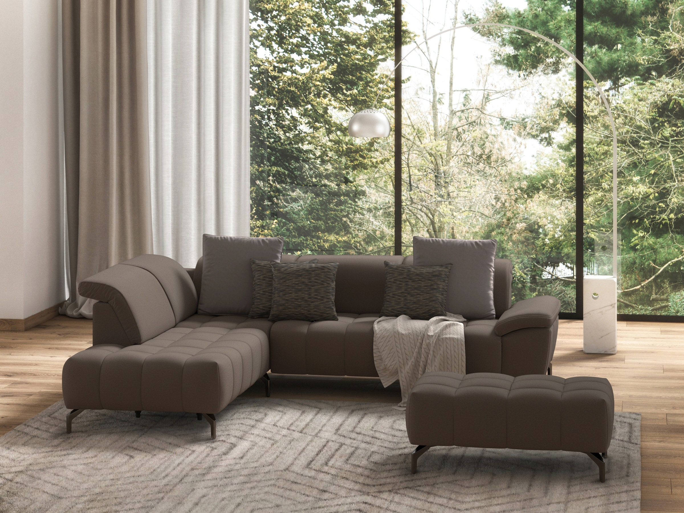 sit&more Hocker »Cool«, mit schwarzen Füßen