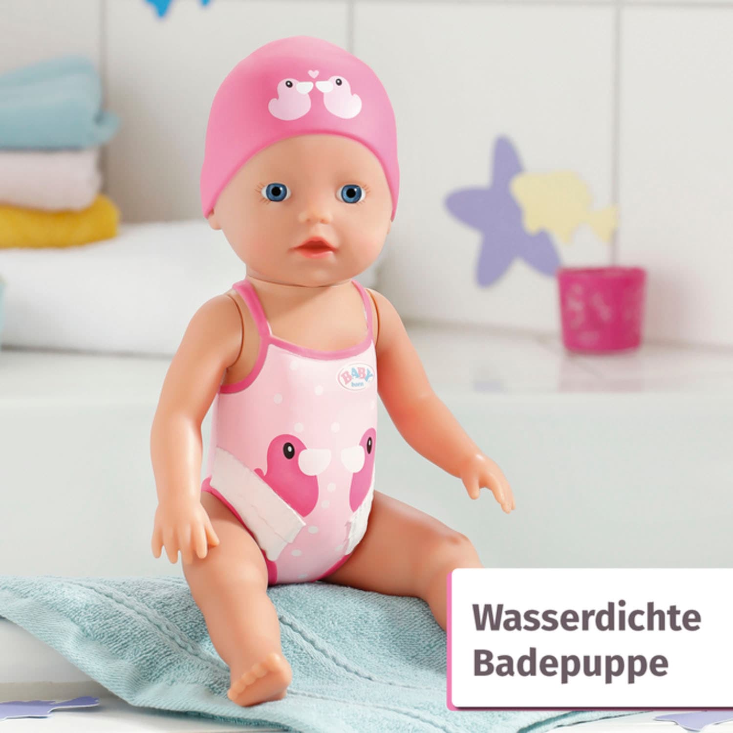 Baby Born Babypuppe »My First Swim Girl, 30 cm«, schwimmt Kraul und Schmetterling