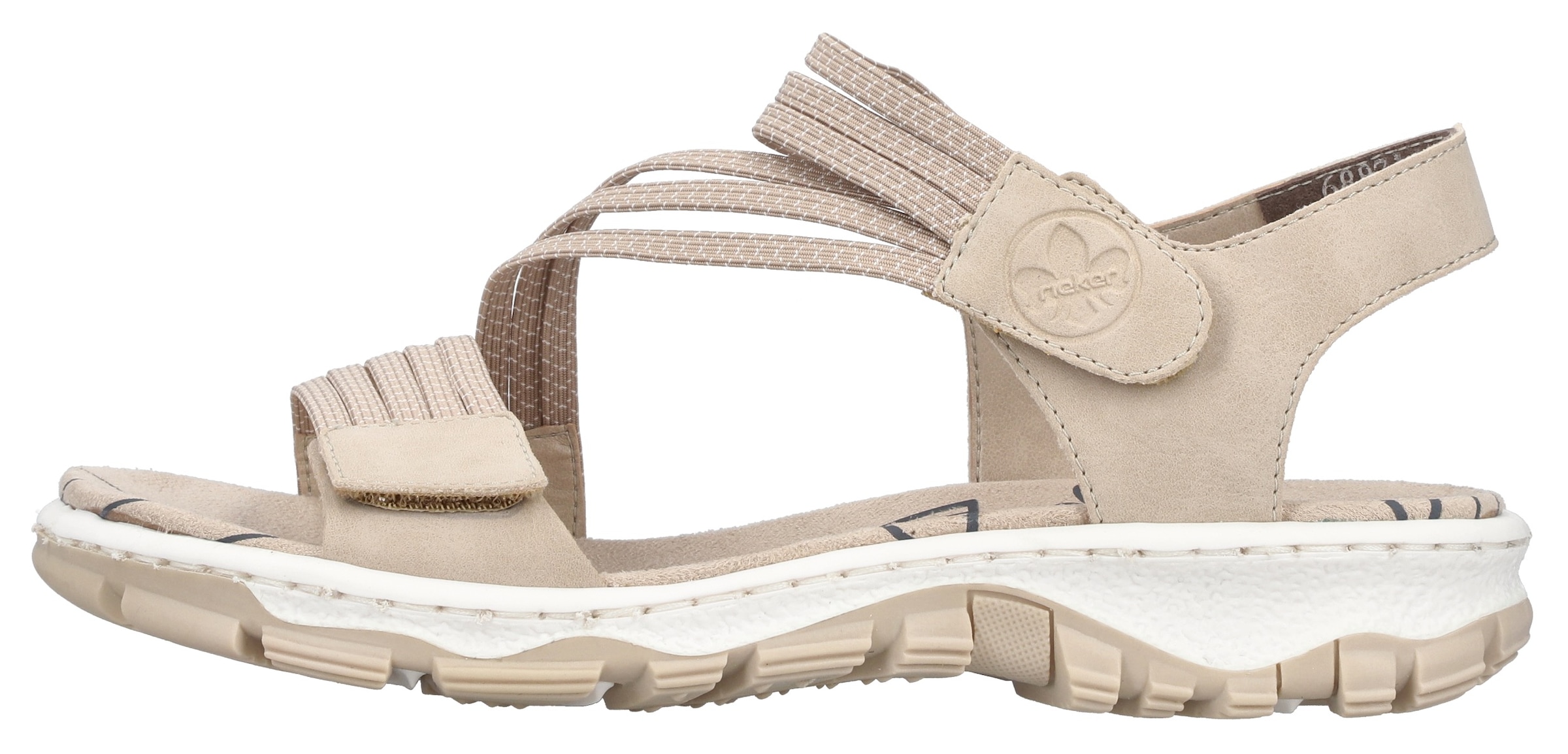 Rieker Riemchensandale  Sommerschuh, Sandalette, Klettschuh, im Sportslook