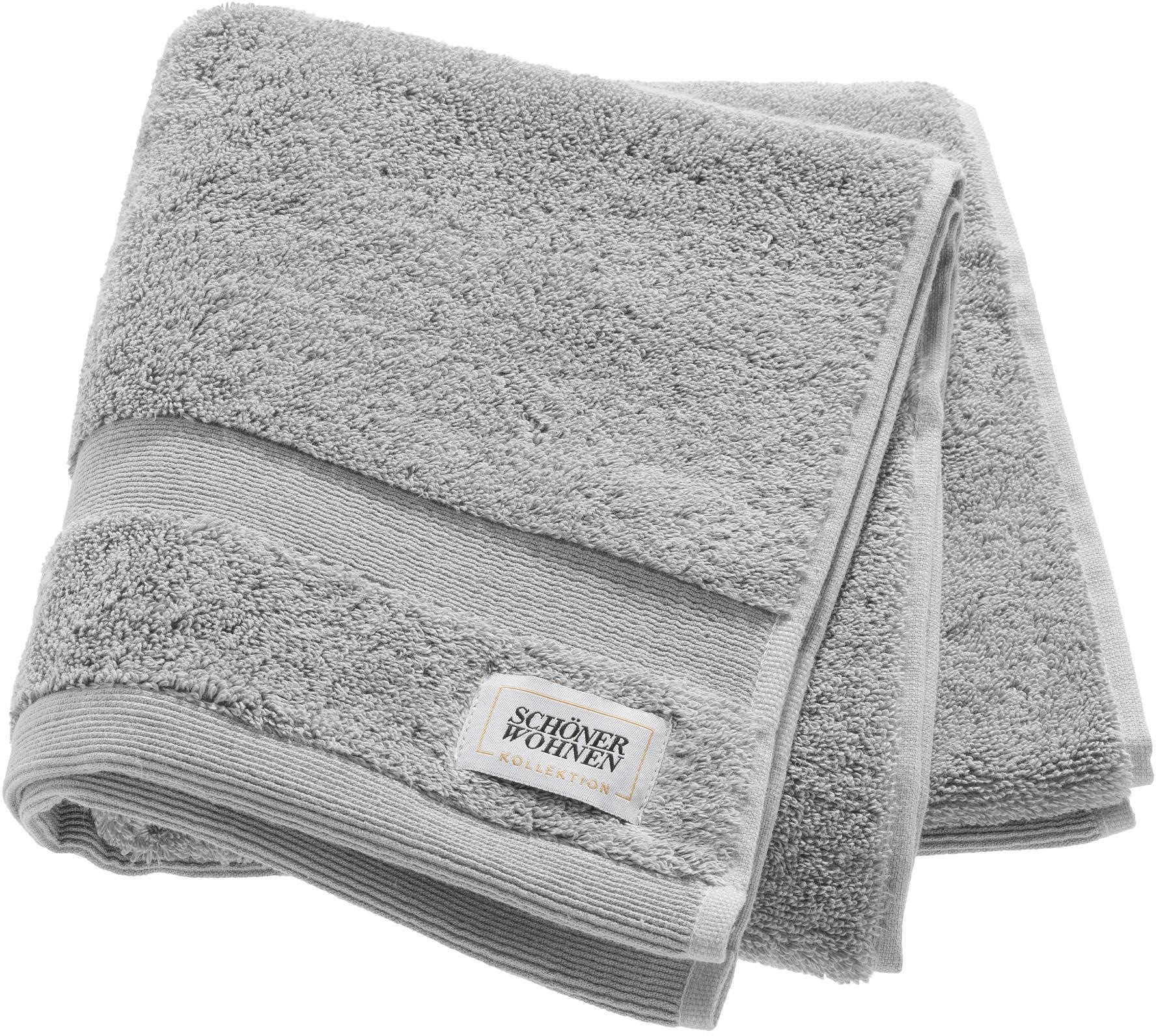 SCHÖNER WOHNEN-Kollektion Handtücher »Cuddly«, (2 St., 2er Set Handtücher 50 x 100 cm), schnell trocknende Airtouch-Qualität