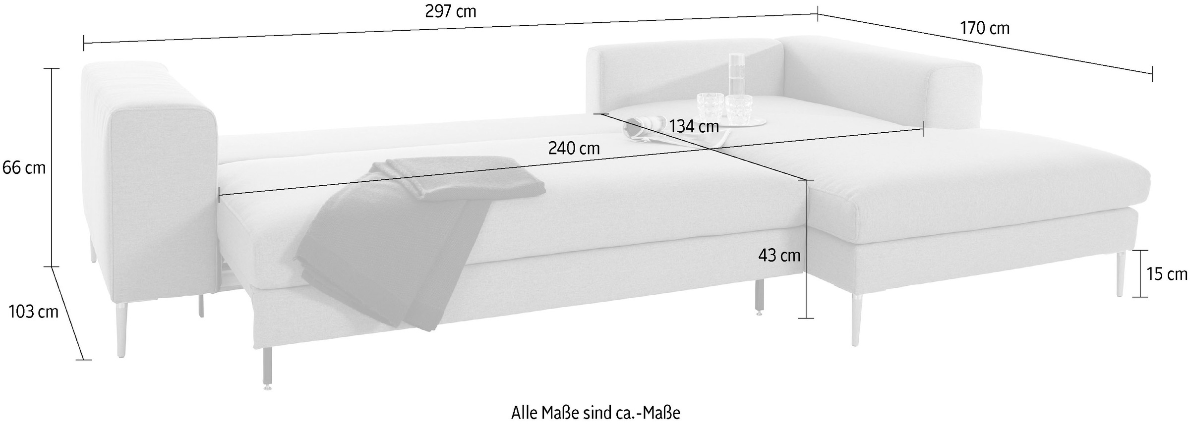 OTTO products Polsterecke »Finnja, L-Form«