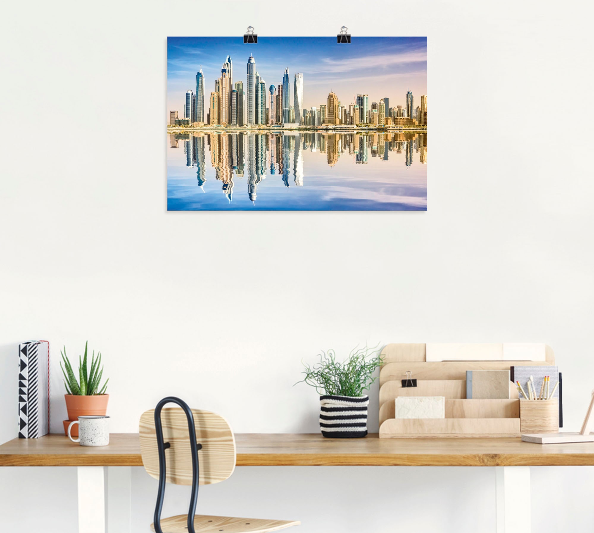 Artland Wandbild »Dubai marina«, Bilder Größen versch. Alubild, von oder St.), Wandaufkleber auf (1 Leinwandbild, Rechnung als kaufen in Poster Asien