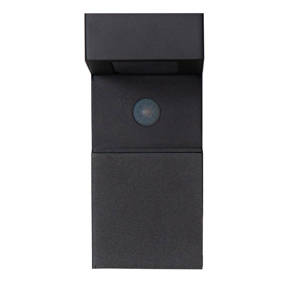 EGLO Wandleuchte »BARACCONI«, 18 flammig, Leuchtmittel LED-Modul | LED wechselbar, Solarlampe mit Bewegungsmelder, Dämmerungssensor, solar, schwarz, IP44