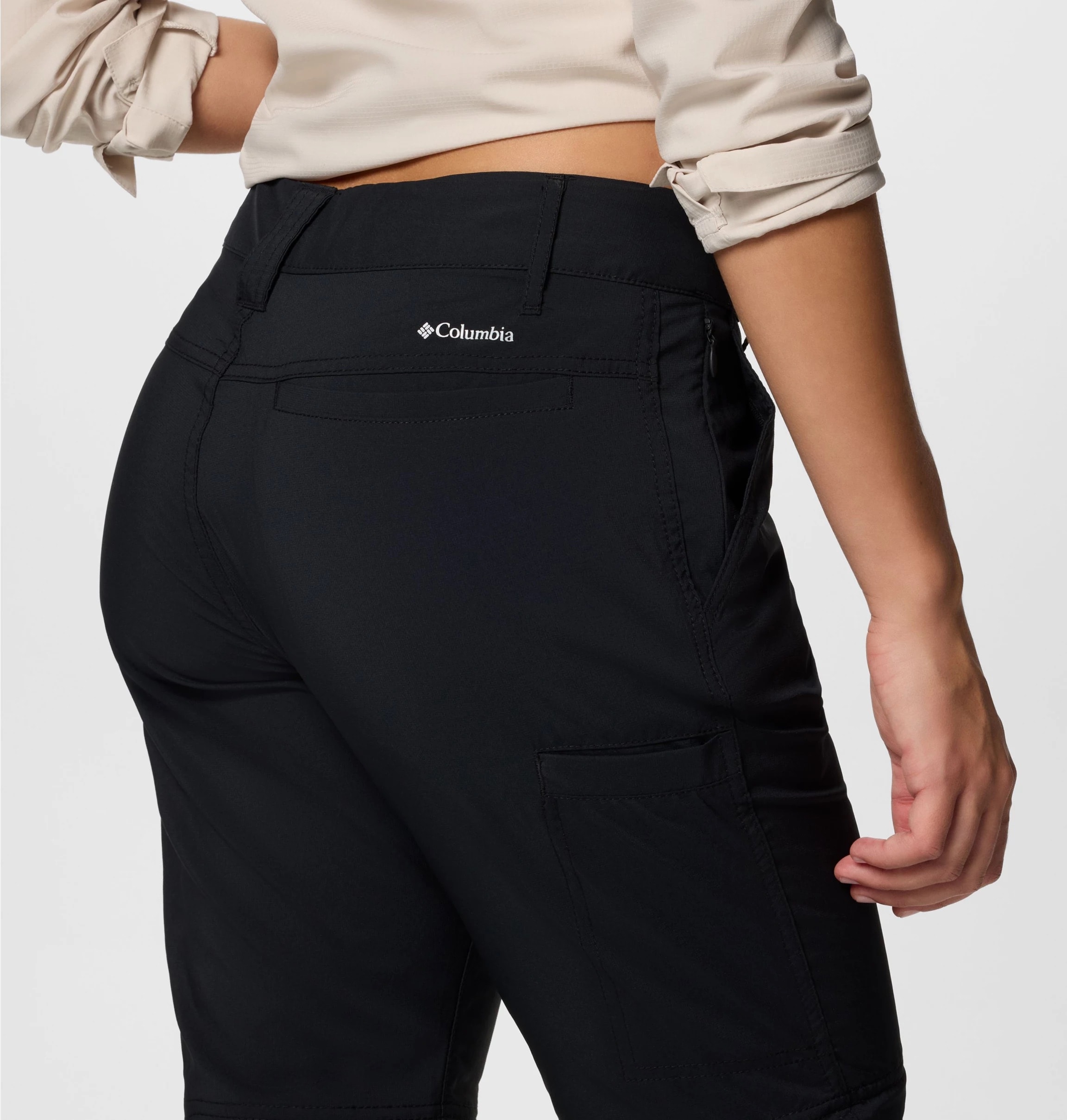 Columbia Outdoorhose »BLACK«, (1 tlg.)