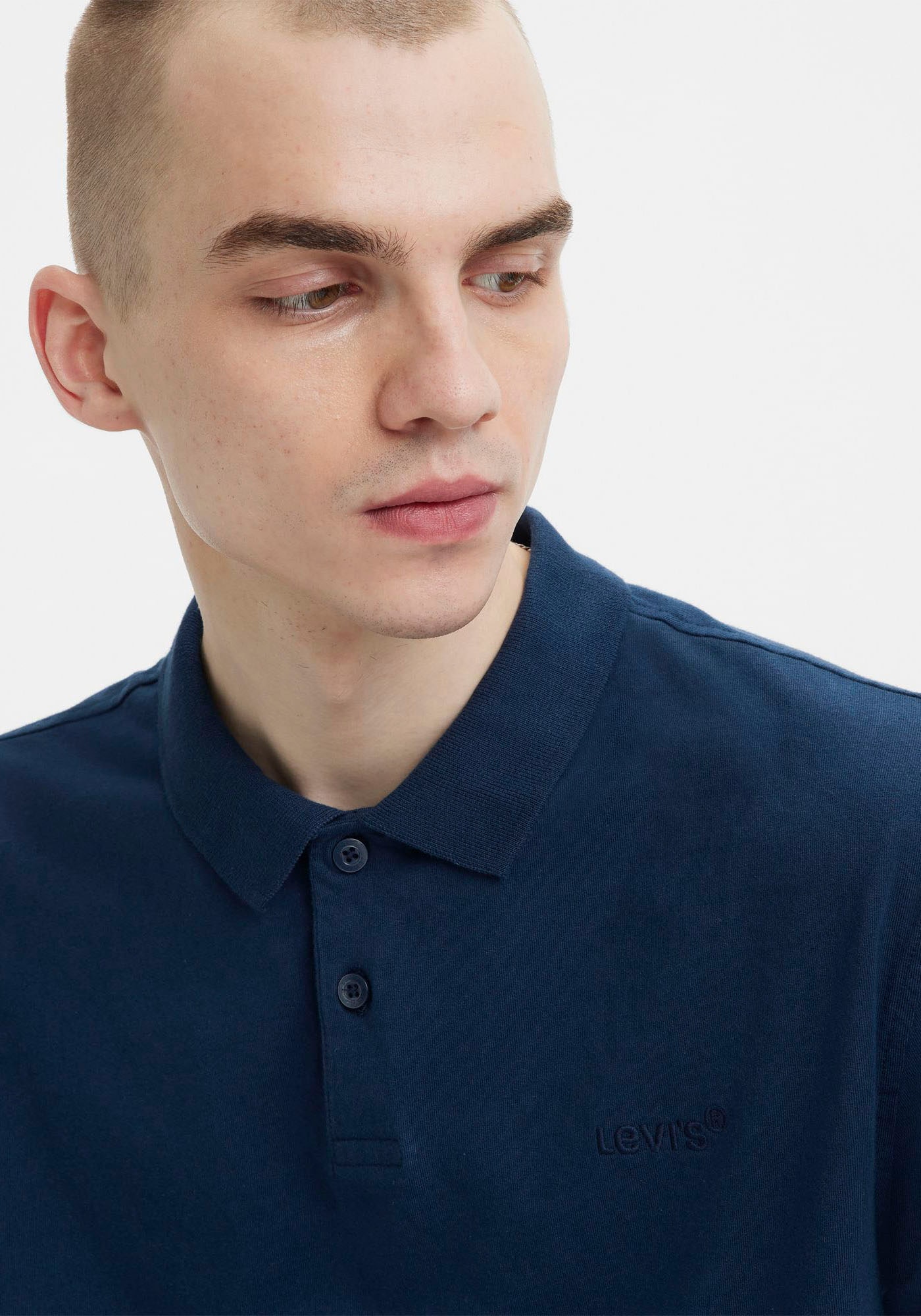 Levi's® Poloshirt mit Logo-Stickerei