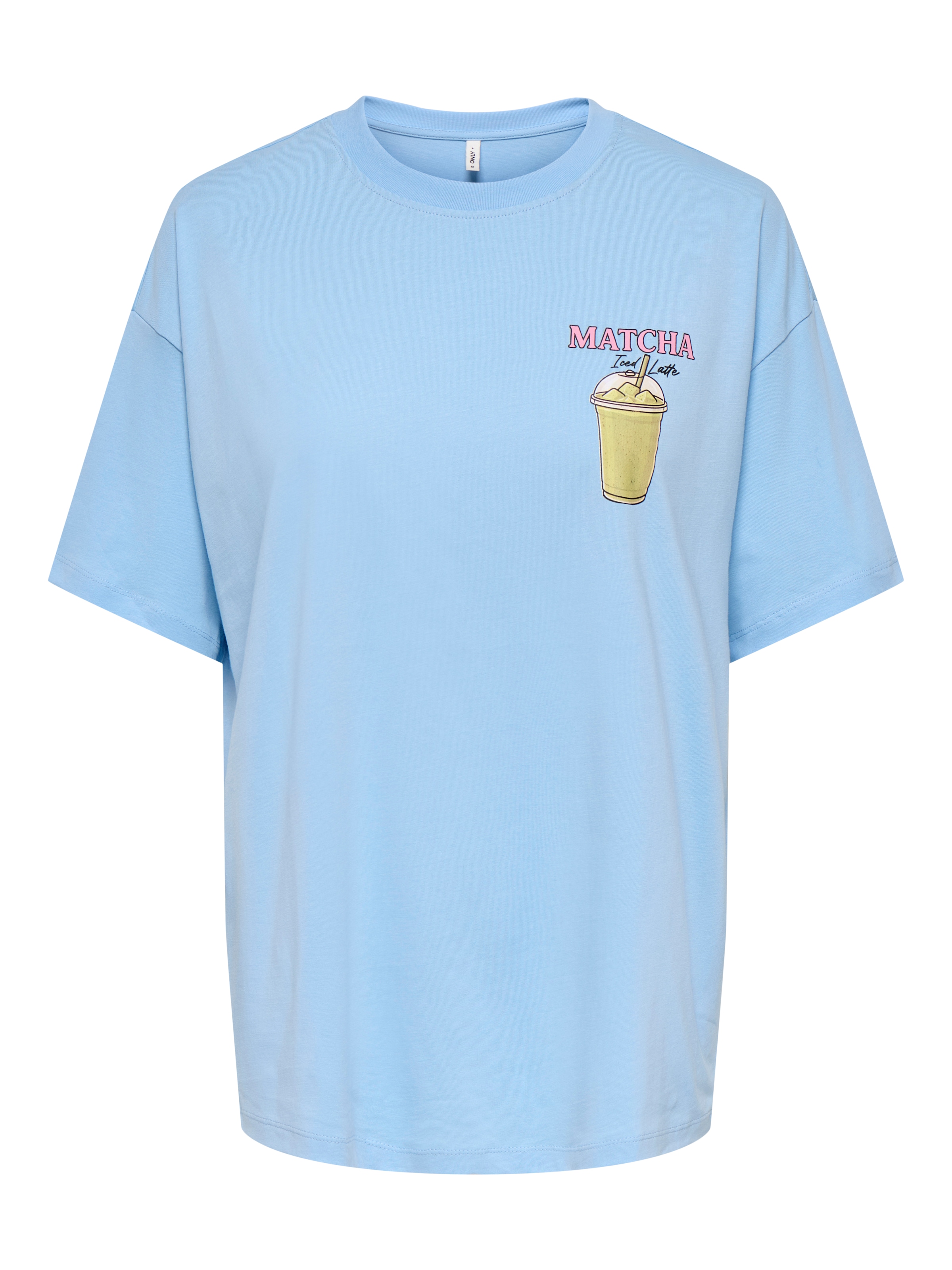 ONLY Kurzarmshirt »ONLRITA S/S PRINTED TEE CS JRS« Baumwolle, loose fit, Rundhals
