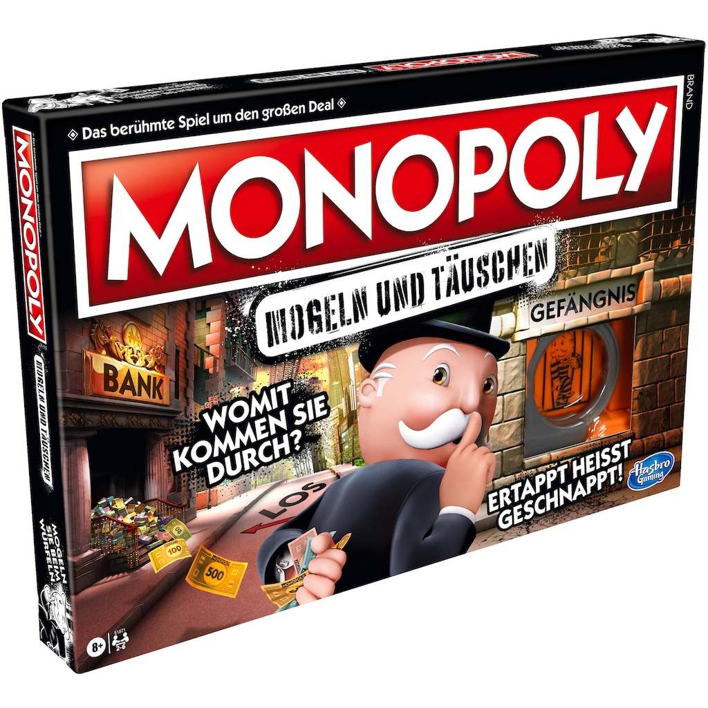 Hasbro Spiel »Monopoly Mogeln und Täuschen«