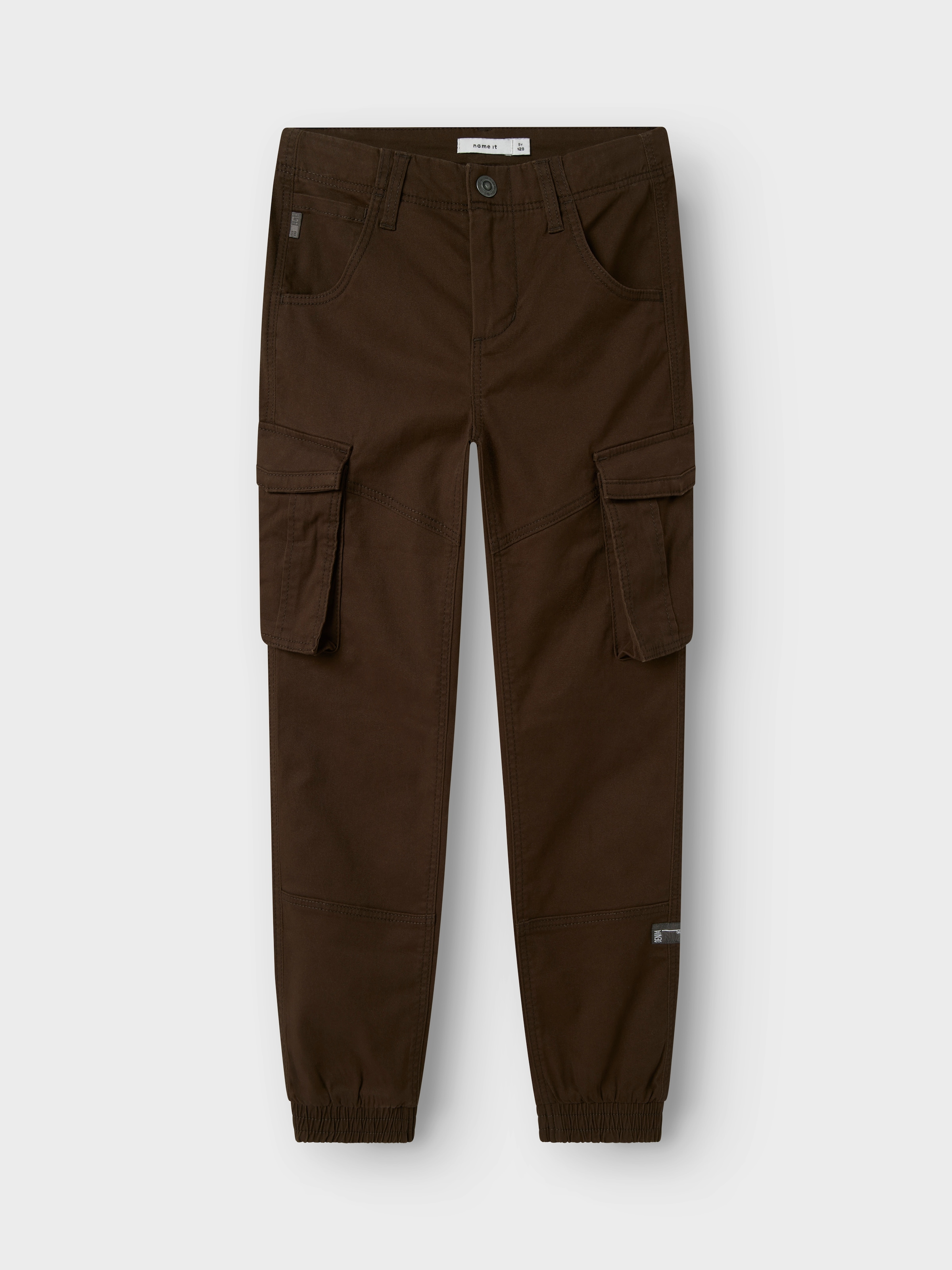 Name It Cargohose »NKMRYAN – für Jungen mit verstellbarem Bund und Stretchkomfort«  unifarben, casual, regular fit, Twill