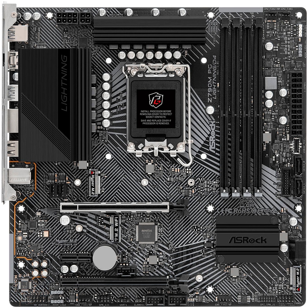 Asrock Mainboard »Z790M PG Lightning/D4«