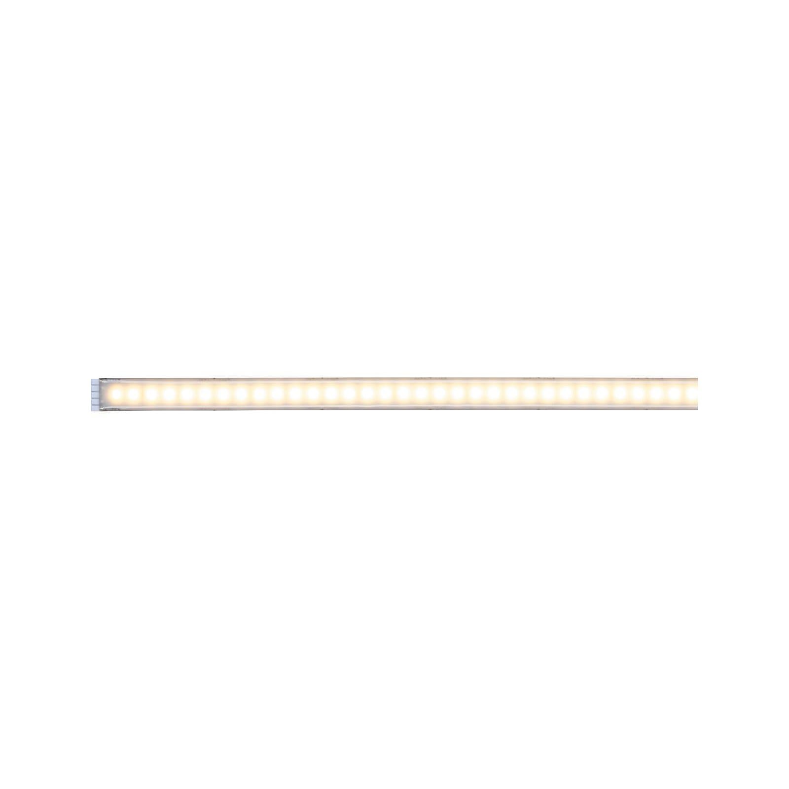Paulmann LED-Streifen »MaxLED 1000 Stripe 1m IP44 Cover 2700K 12W 24V Silber Kunststoff«, 1 St.-flammig