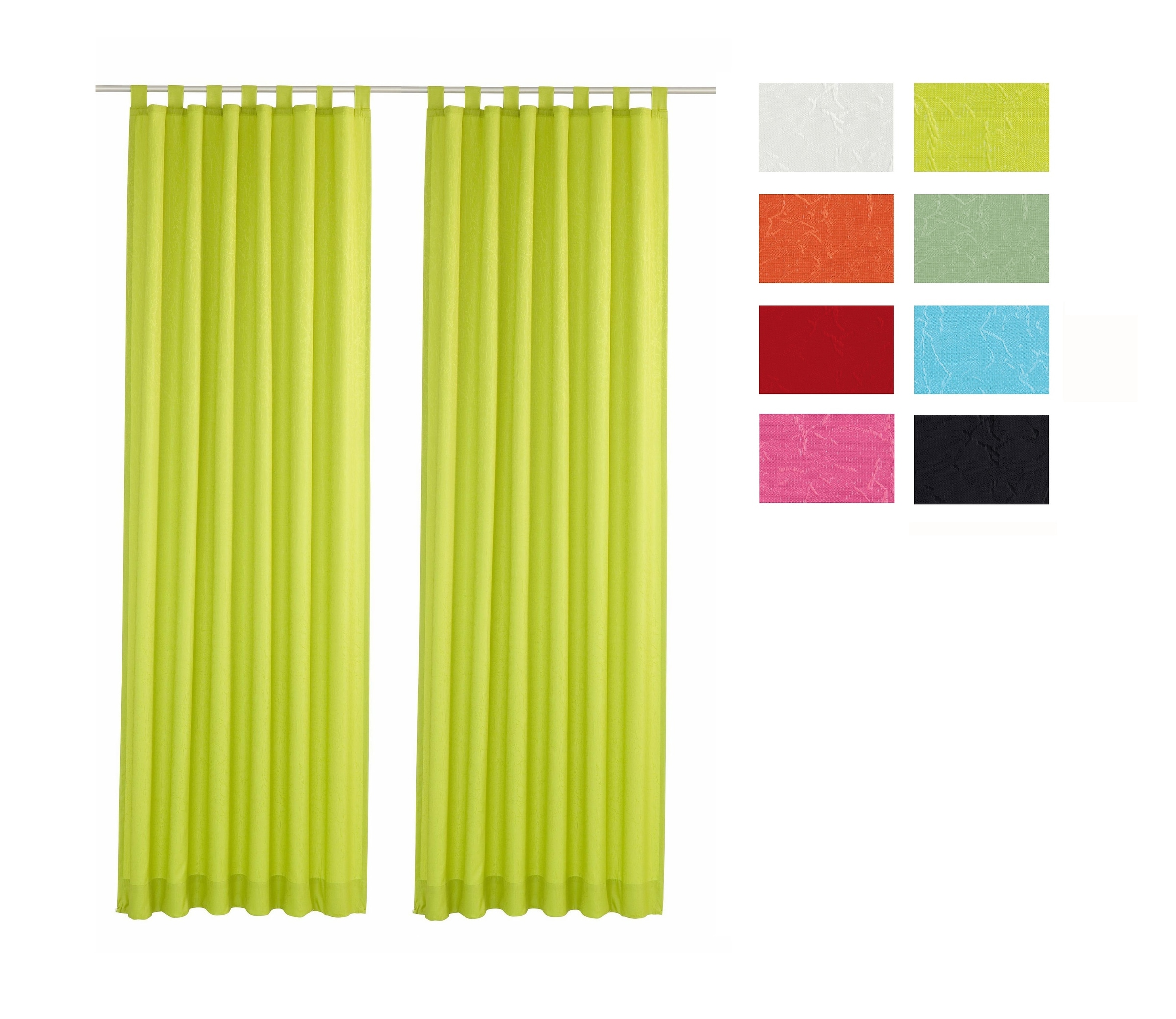 Wirth Vorhang »Lahnstein« Schlaufen 2 Stk. tlg.