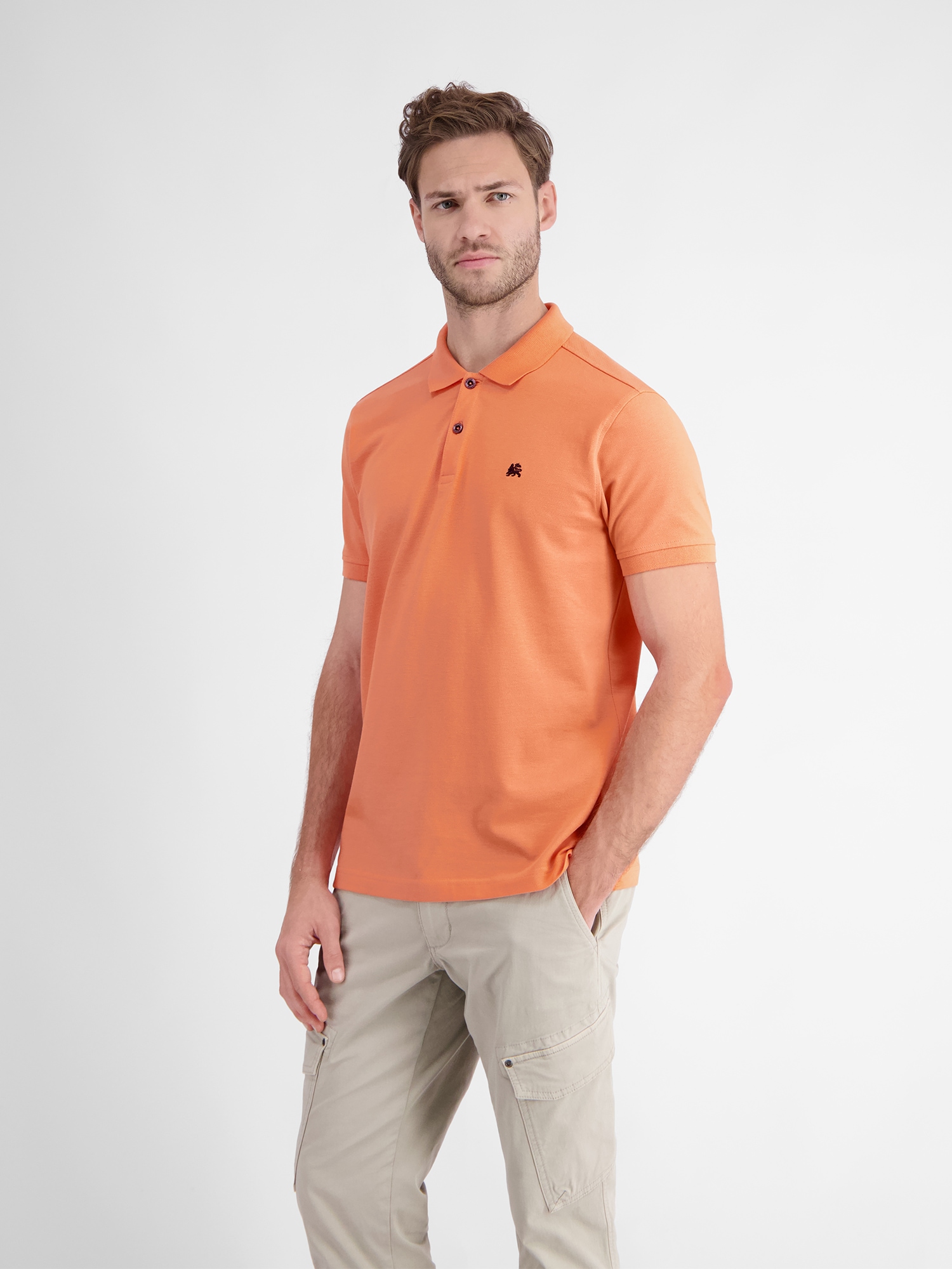 LERROS Poloshirt »LERROS Basic Poloshirt für Herren«