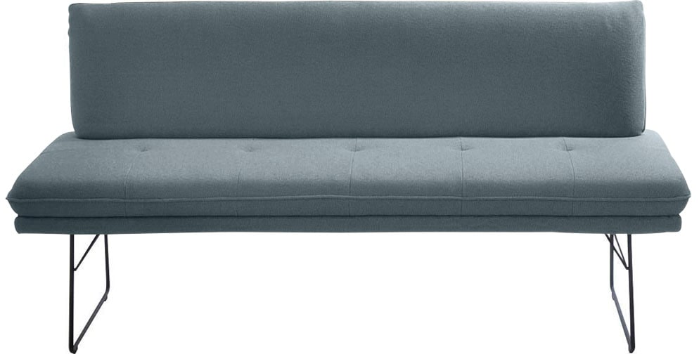 K+W Komfort & Wohnen Polsterbank 1 Stk. tlg. Spitzkissenoptik, Sitzsteppung, hoher Sitzkomfort, in 2 Größen wählbar