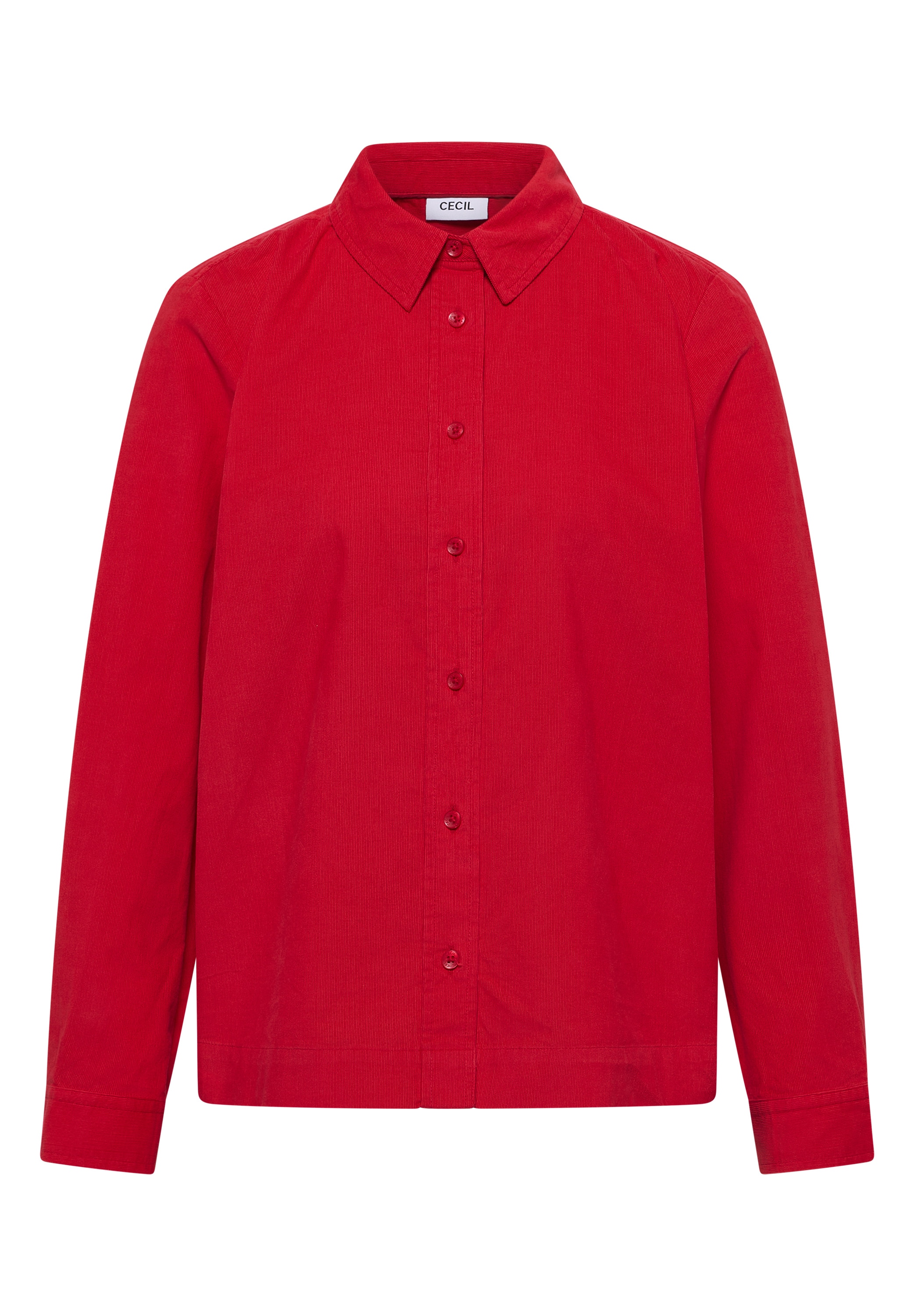Cecil Langarmbluse mit Hemdkragen